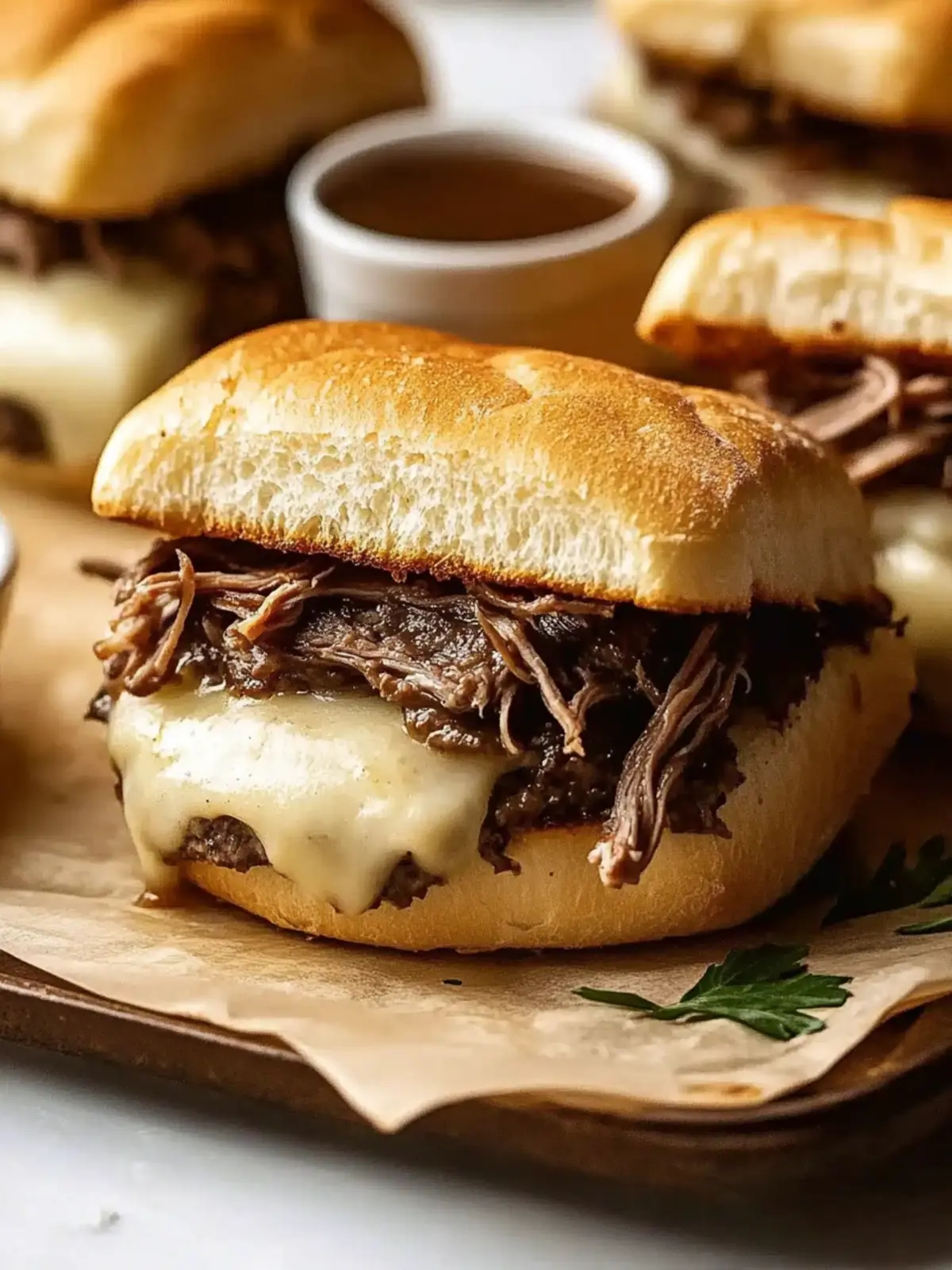 Crockpot French Dip Sandwiches: Effortless Comfort Food Delight 5 Crockpot French Dip Sandwiches