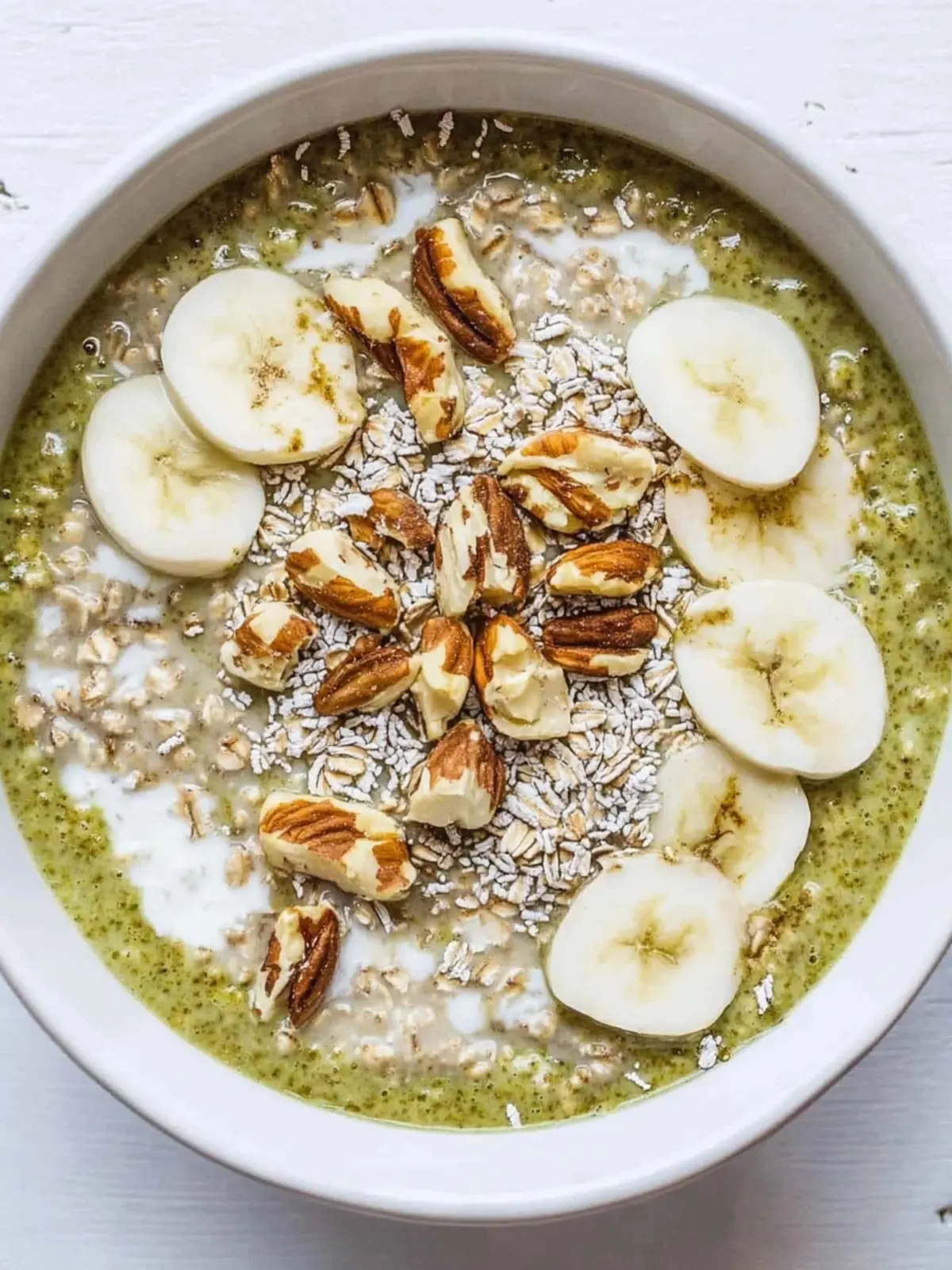 High-Protein Eggnog Matcha Oats for a Festive Breakfast Boost 2 High-Protein Eggnog Matcha Oats