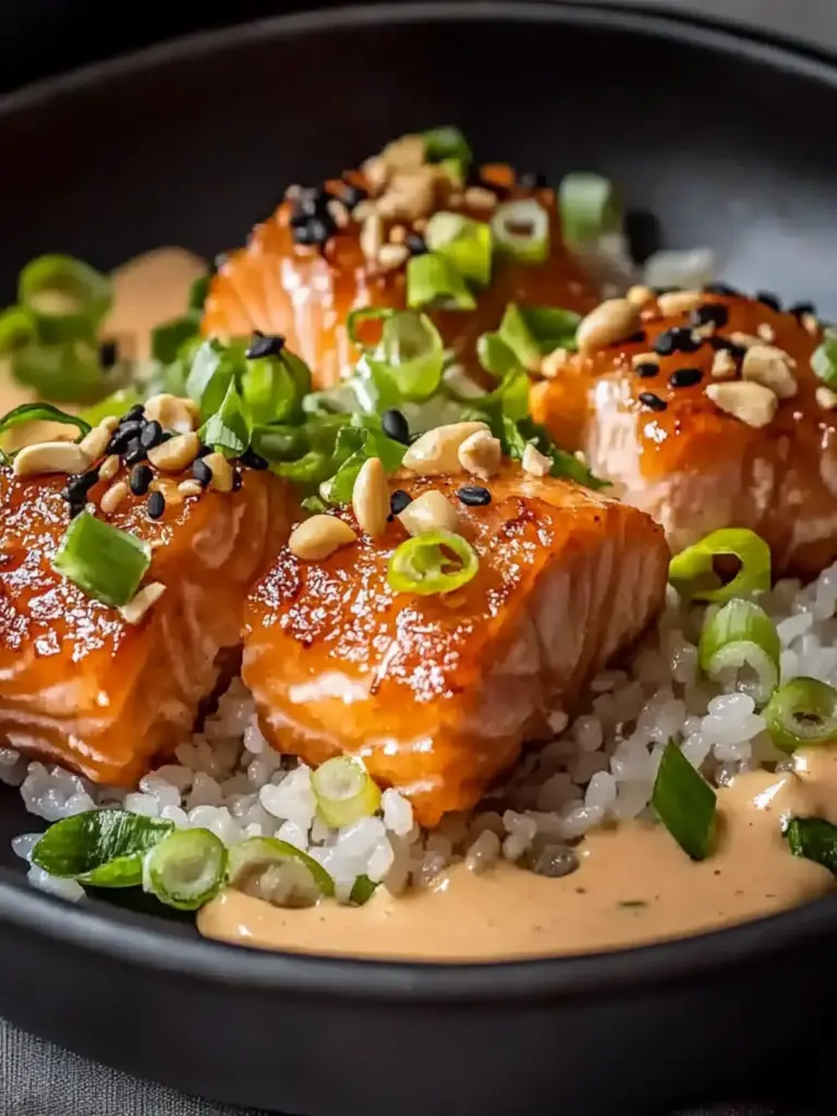 Salmon Crispy Rice