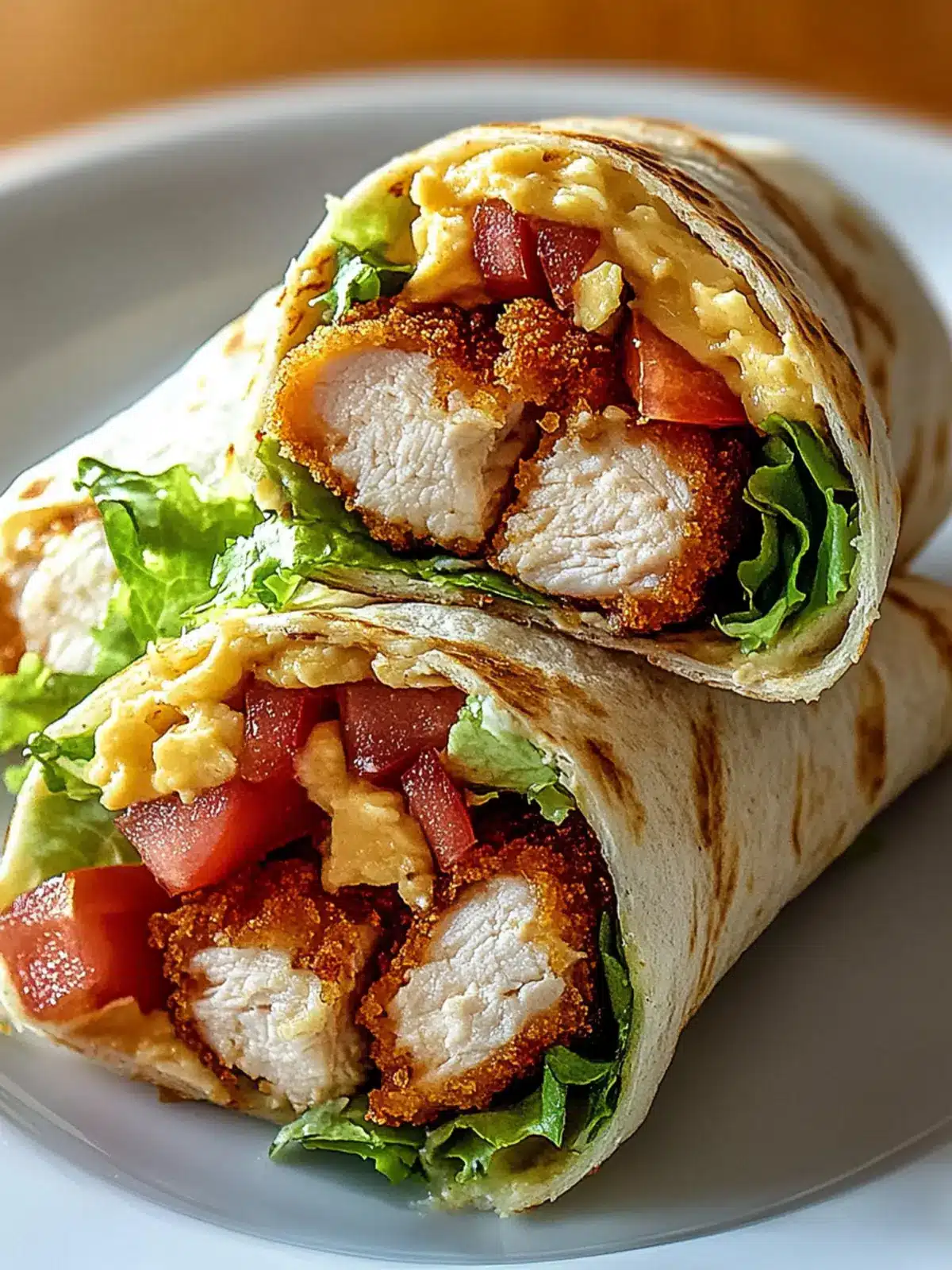 Crispy Chicken Club Wrap: Your New Favorite Lunch Delight 4 Crispy Chicken Club Wrap