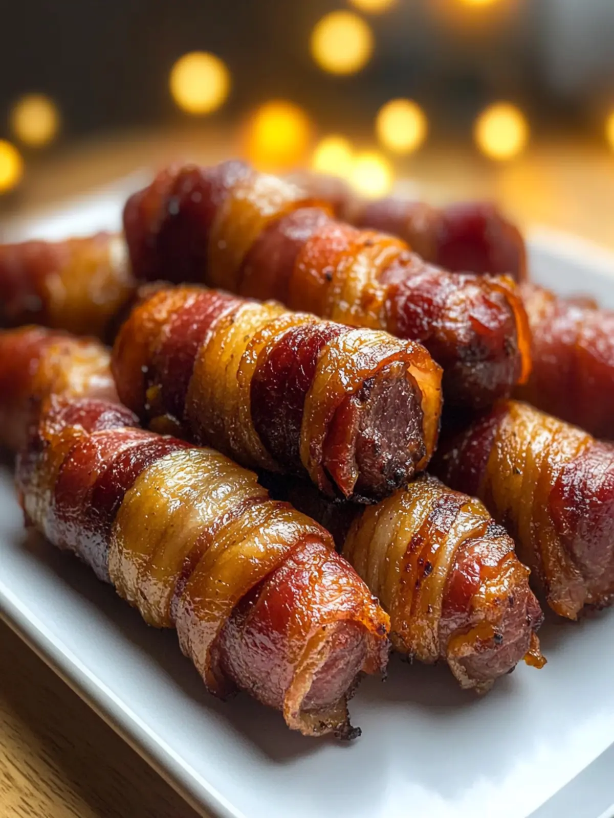 Beef Bacon Wrapped Little Smokies That Wow Every Crowd 2 Beef Bacon Wrapped