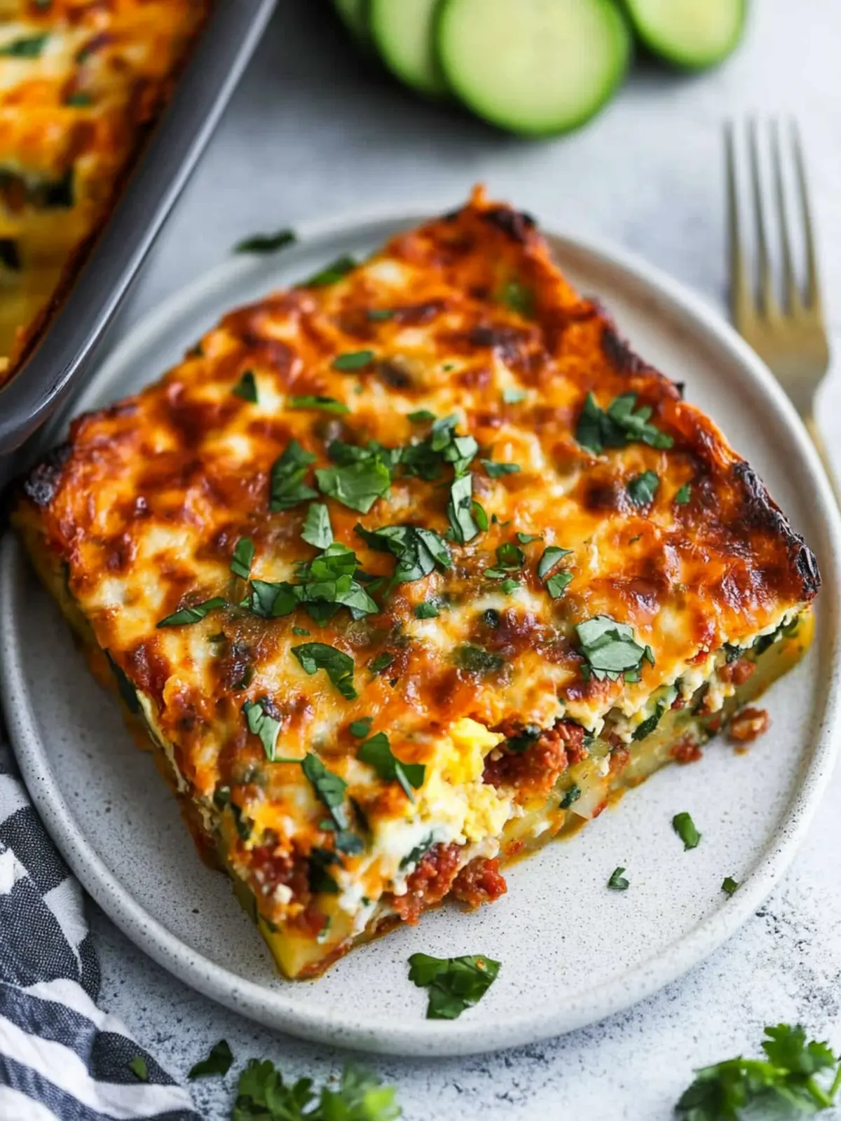 Chorizo & Potato Egg Casserole for Easy Brunch Bliss 4 Chorizo & Potato Egg Casserole