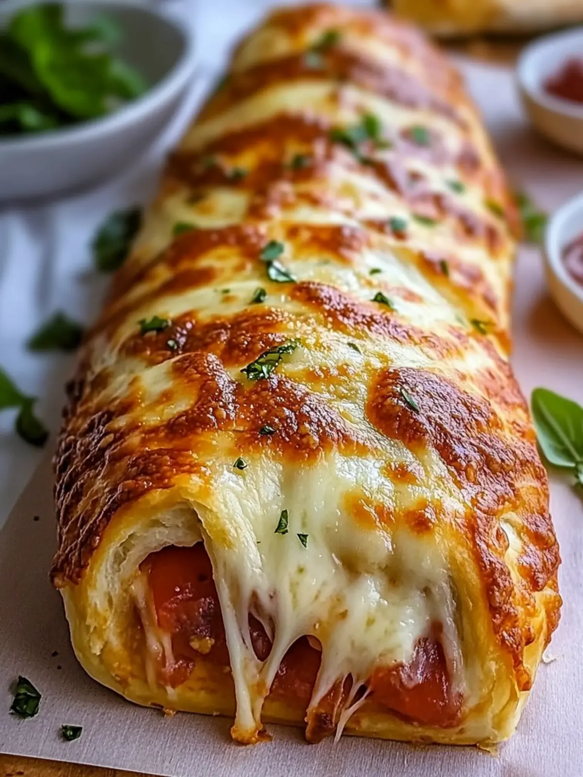 Irresistible Italian Stromboli Loaded with Cheesy Goodness 4 Italian Stromboli