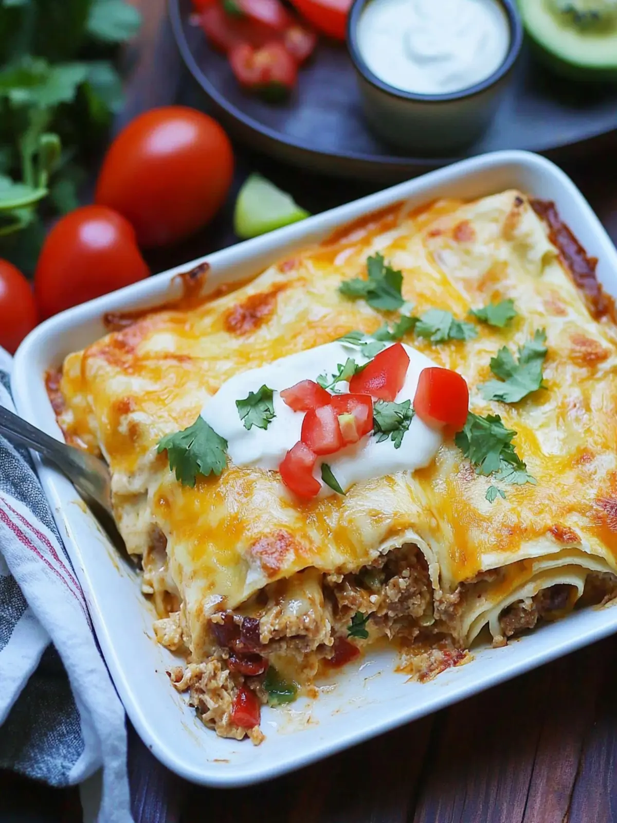 Easy Breakfast Burrito Casserole for Effortless Mornings 3 Breakfast Burrito Casserole