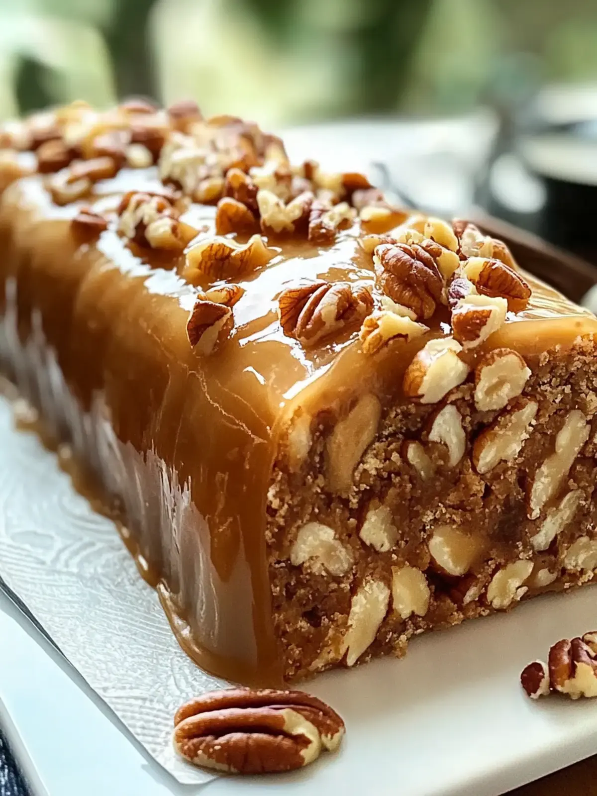 Nana's 3-Ingredient Pecan Log: The Easy Holiday Delight 2 Nana’s 3-Ingredient Pecan Log