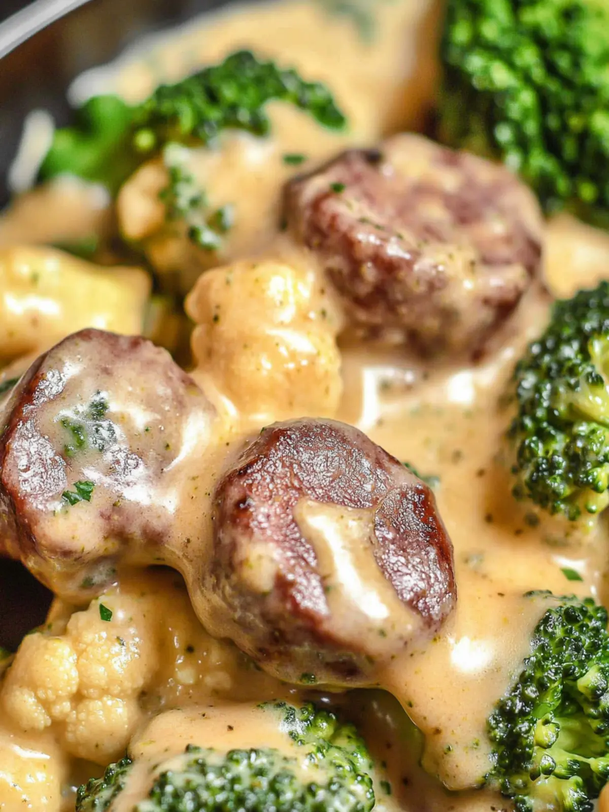 Keto Broccoli and Cauliflower Au Gratin: Comfort in Every Bite 3 Keto Broccoli and Cauliflower Au Gratin