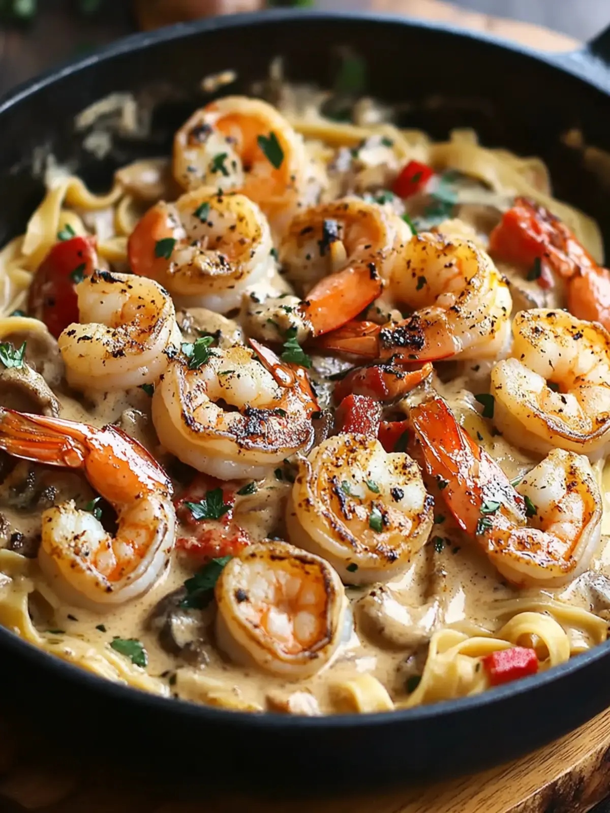 Savor Blackened Shrimp Stroganoff with Cajun Flavor Magic 5 Blackened Shrimp Stroganoff