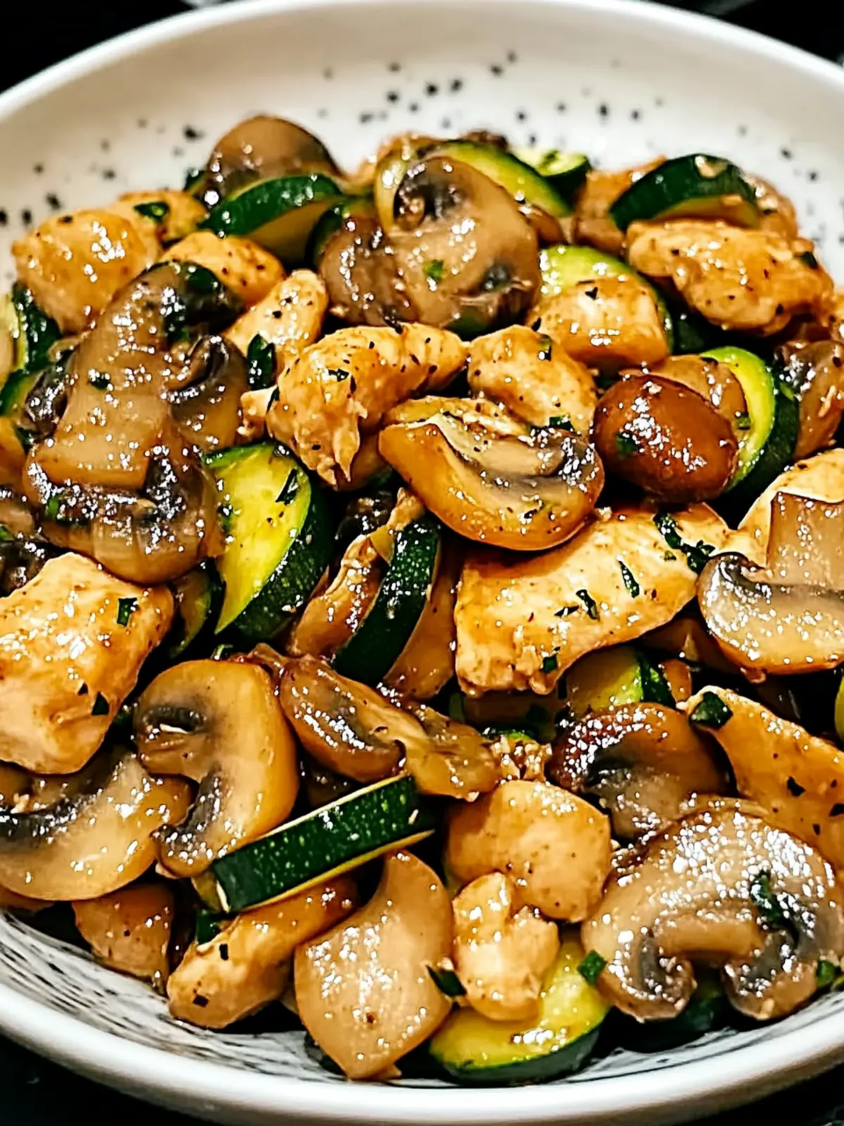 Quick and Easy Zucchini Mushroom Chicken Stir Fry Delight 5 Easy Zucchini Mushroom Chicken Stir Fry