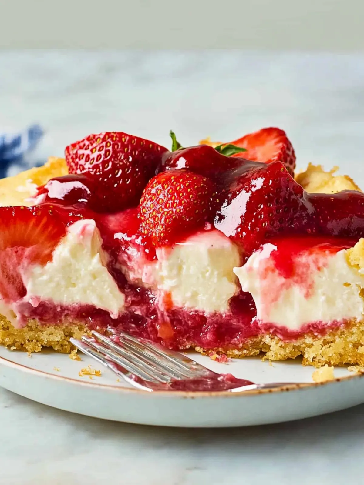 Delicious Strawberry Cheesecake Dump Cake You’ll Love 4 Strawberry Cheesecake Dump Cake