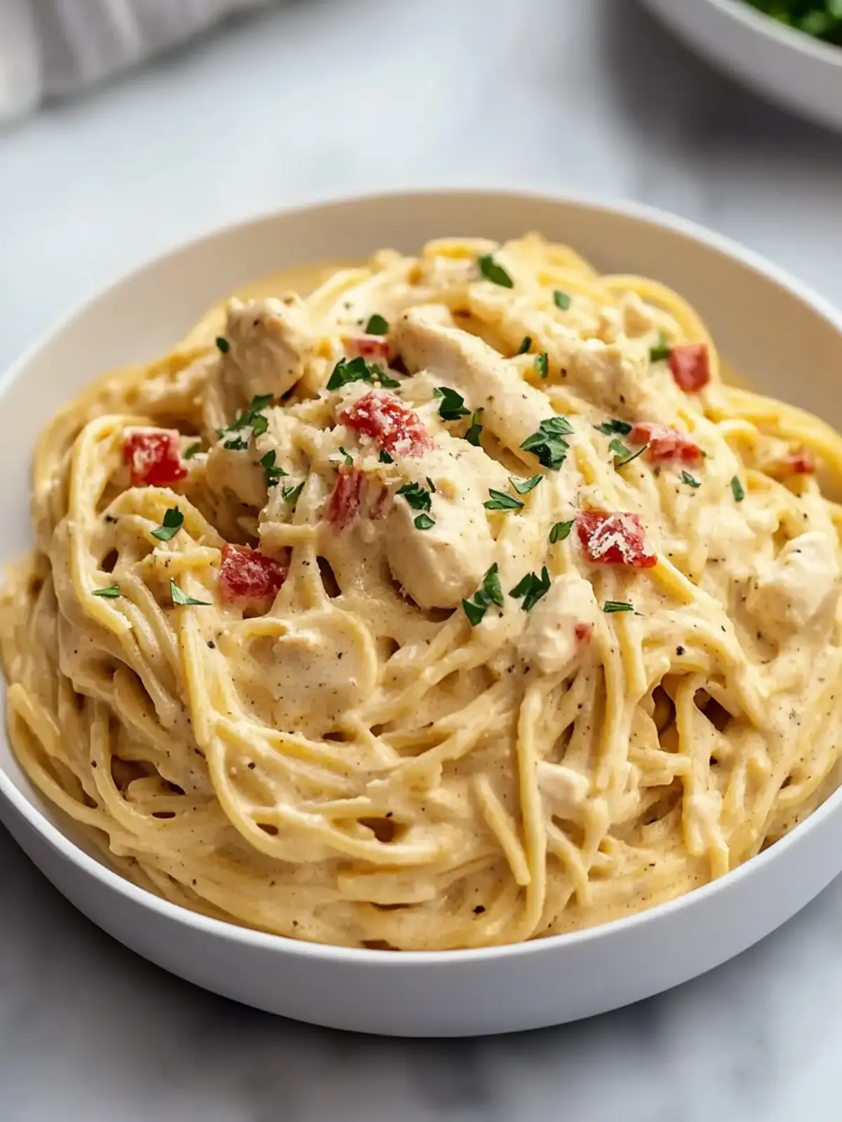 Creamy Crockpot Chicken Spaghetti for Effortless Family Nights 2 Creamy Crockpot Chicken Spaghetti