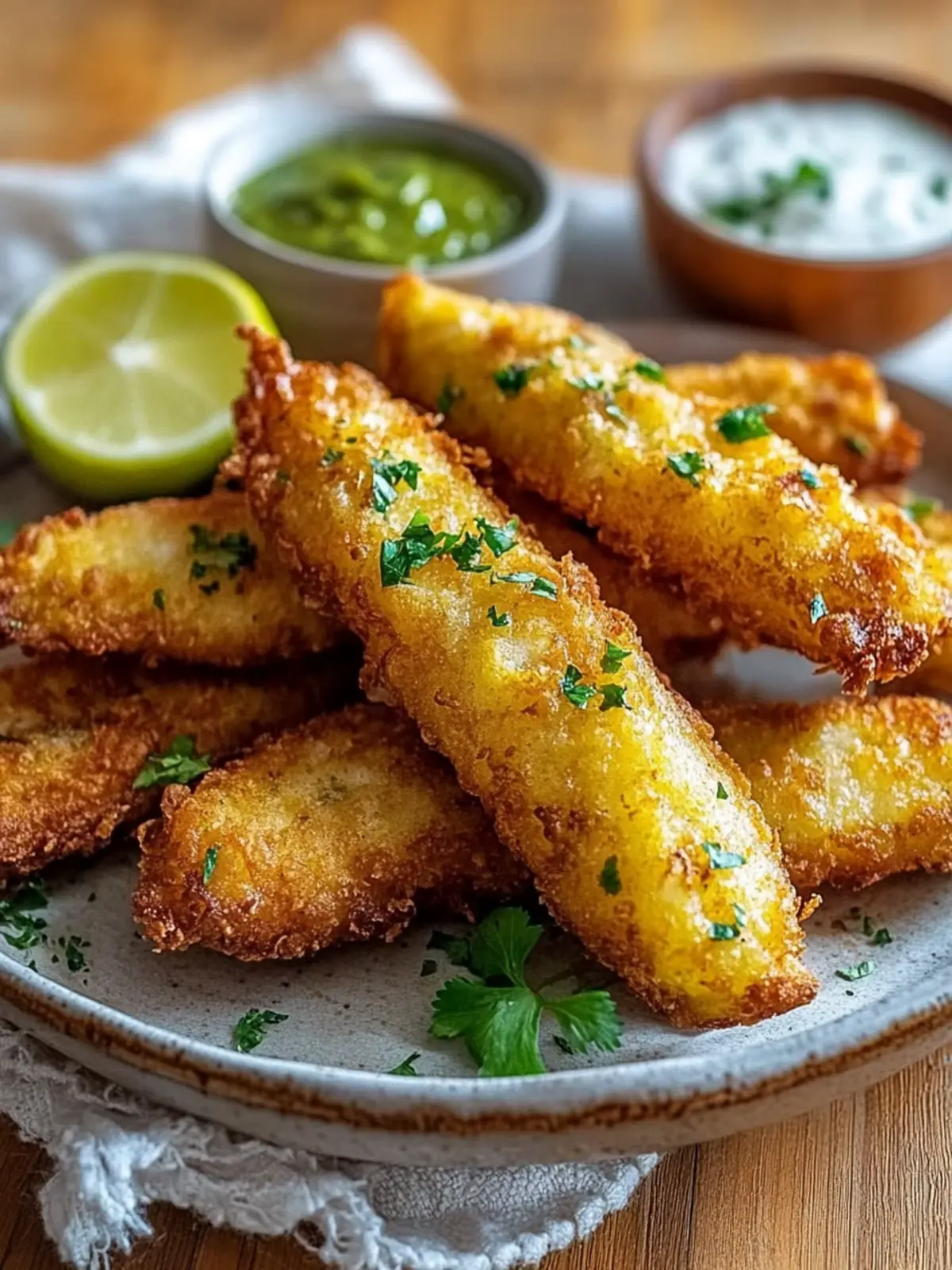 Crispy Battered Fish Goujons: Your New Family Favorite Treat 3 Crispy Battered Fish Goujons
