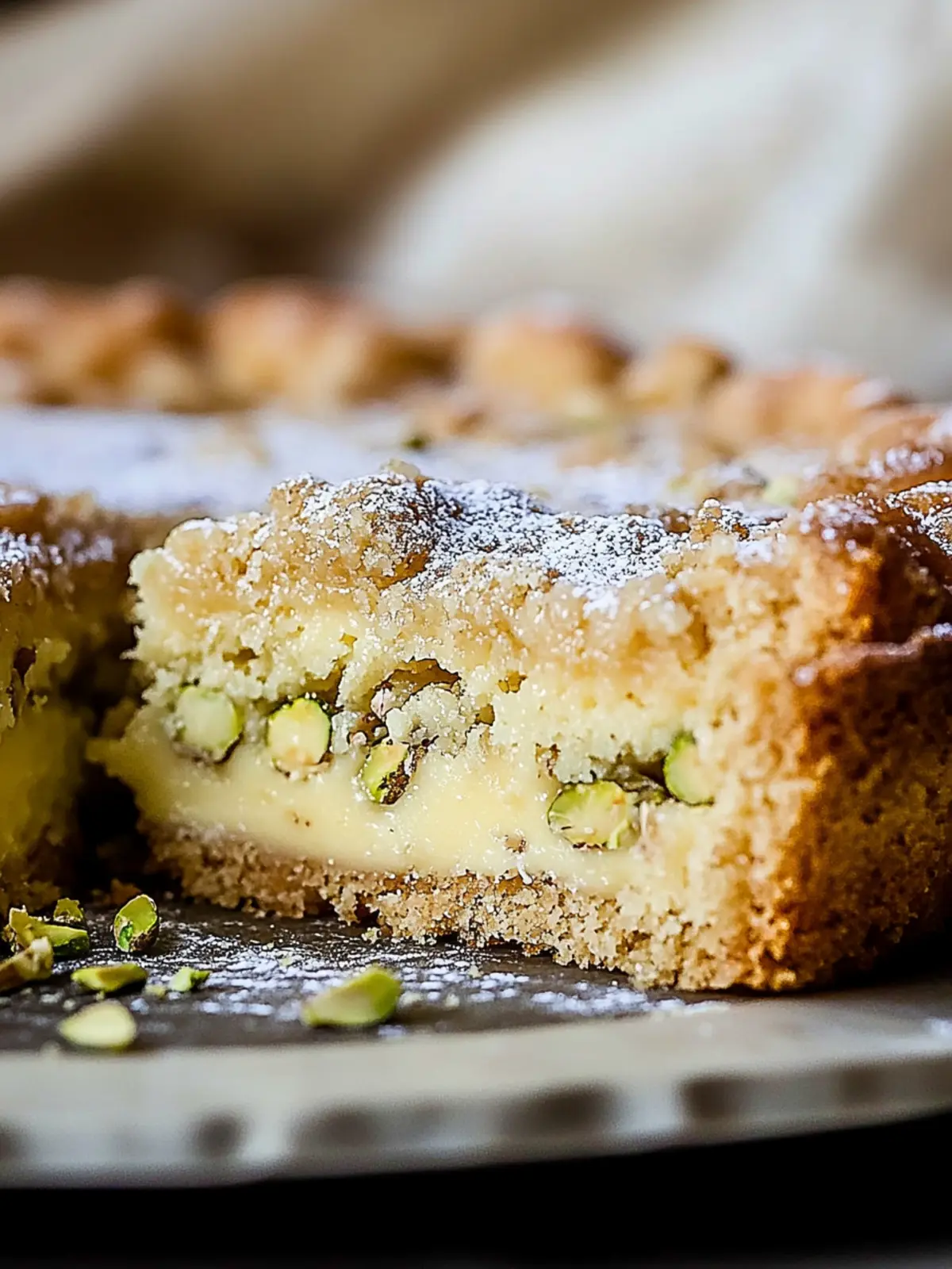 Irresistible Pistachio Gooey Butter Cake That Melts in Your Mouth 3 Irresistible Pistachio Gooey Butter Cake