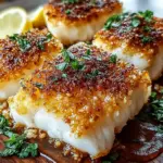 Crispy Air Fryer Parmesan Cod
