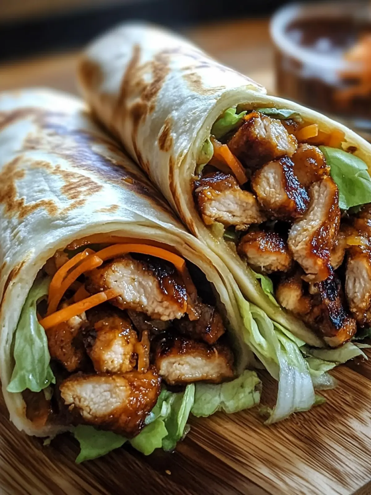 Delicious Teriyaki Chicken Wraps Ready in Under 30 Minutes 2 Teriyaki Chicken Wrap