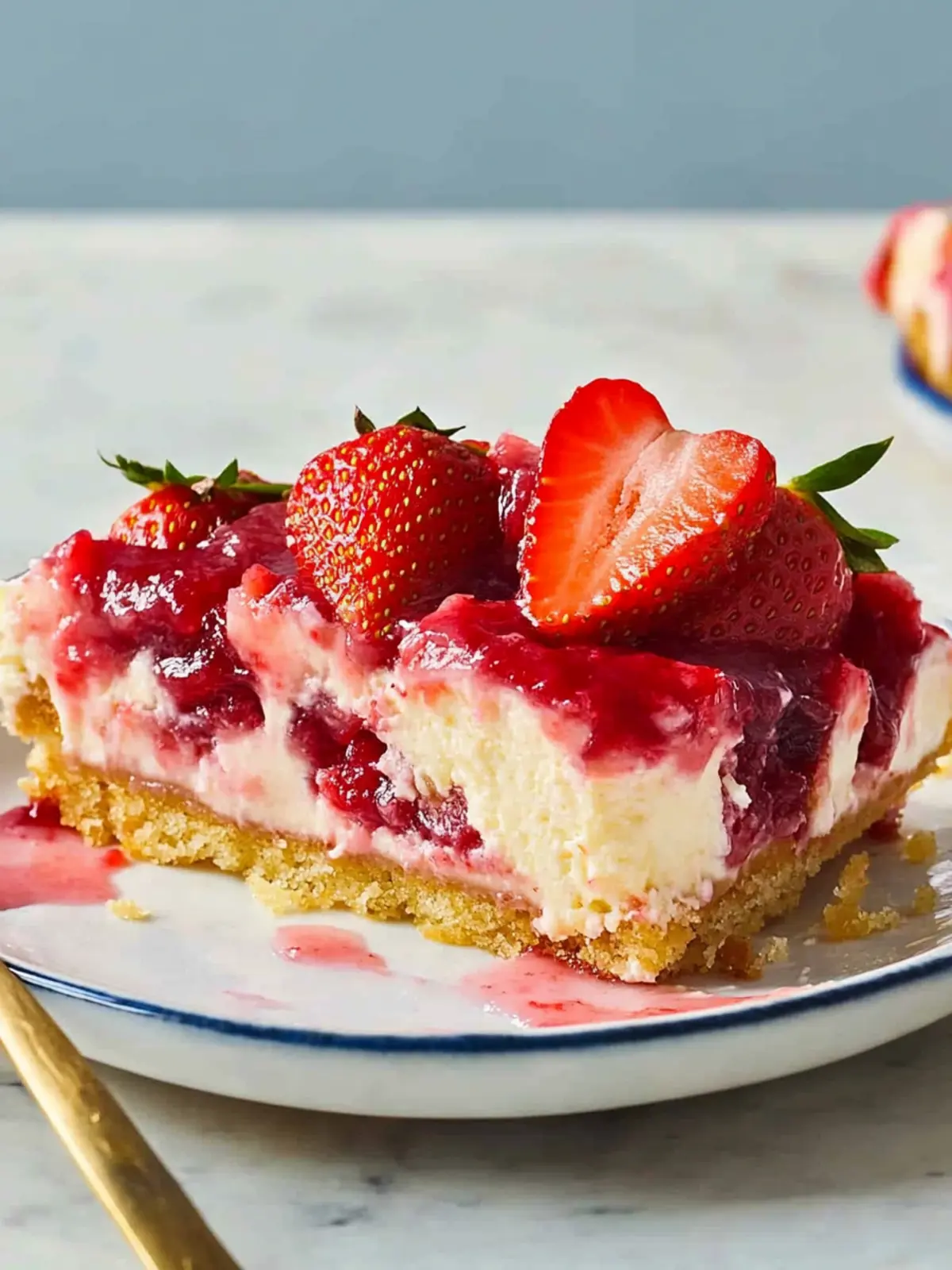 Delicious Strawberry Cheesecake Dump Cake You’ll Love 2 Strawberry Cheesecake Dump Cake