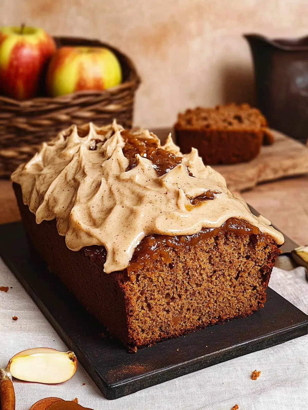 Spiced Apple Butter Loaf