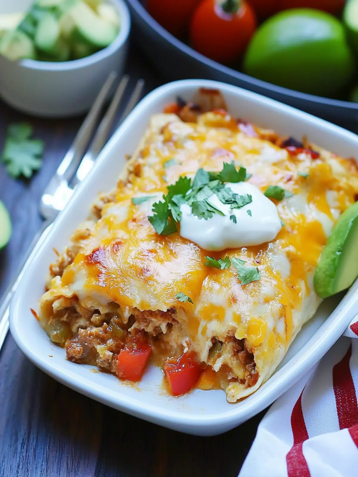 Easy Breakfast Burrito Casserole for Effortless Mornings 5 Breakfast Burrito Casserole