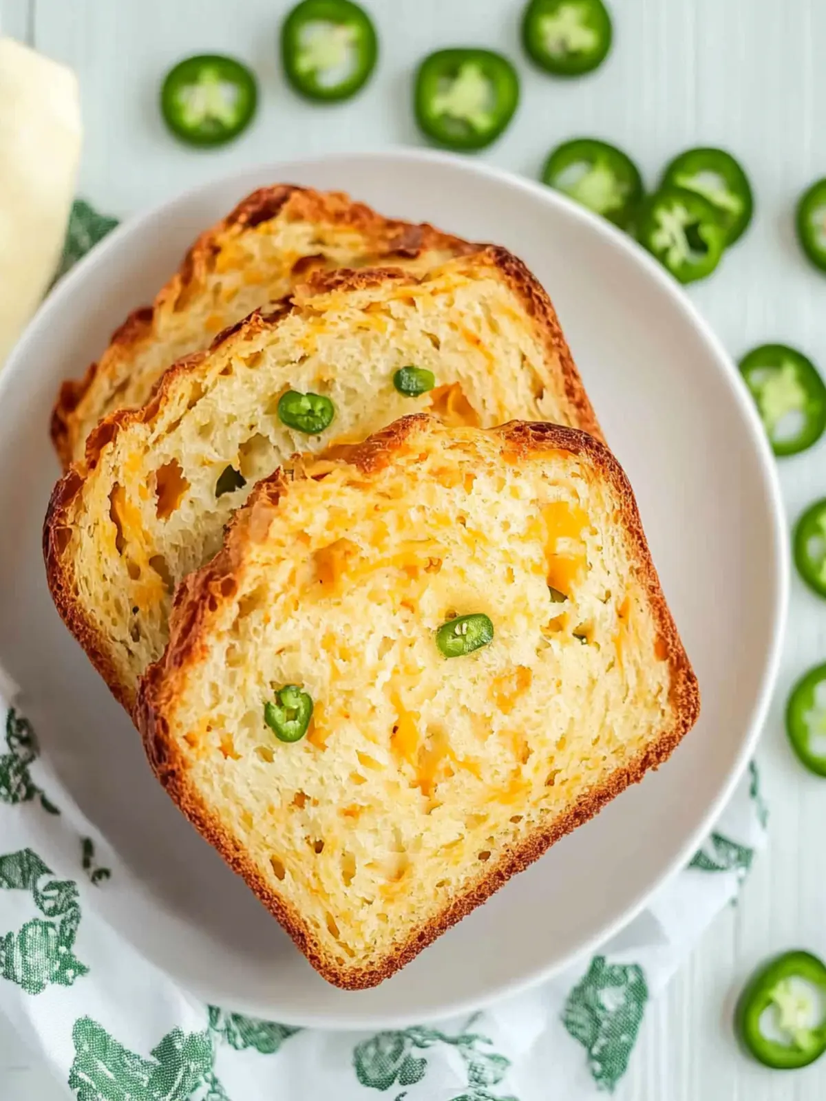 Jalapeño Cheddar Bread