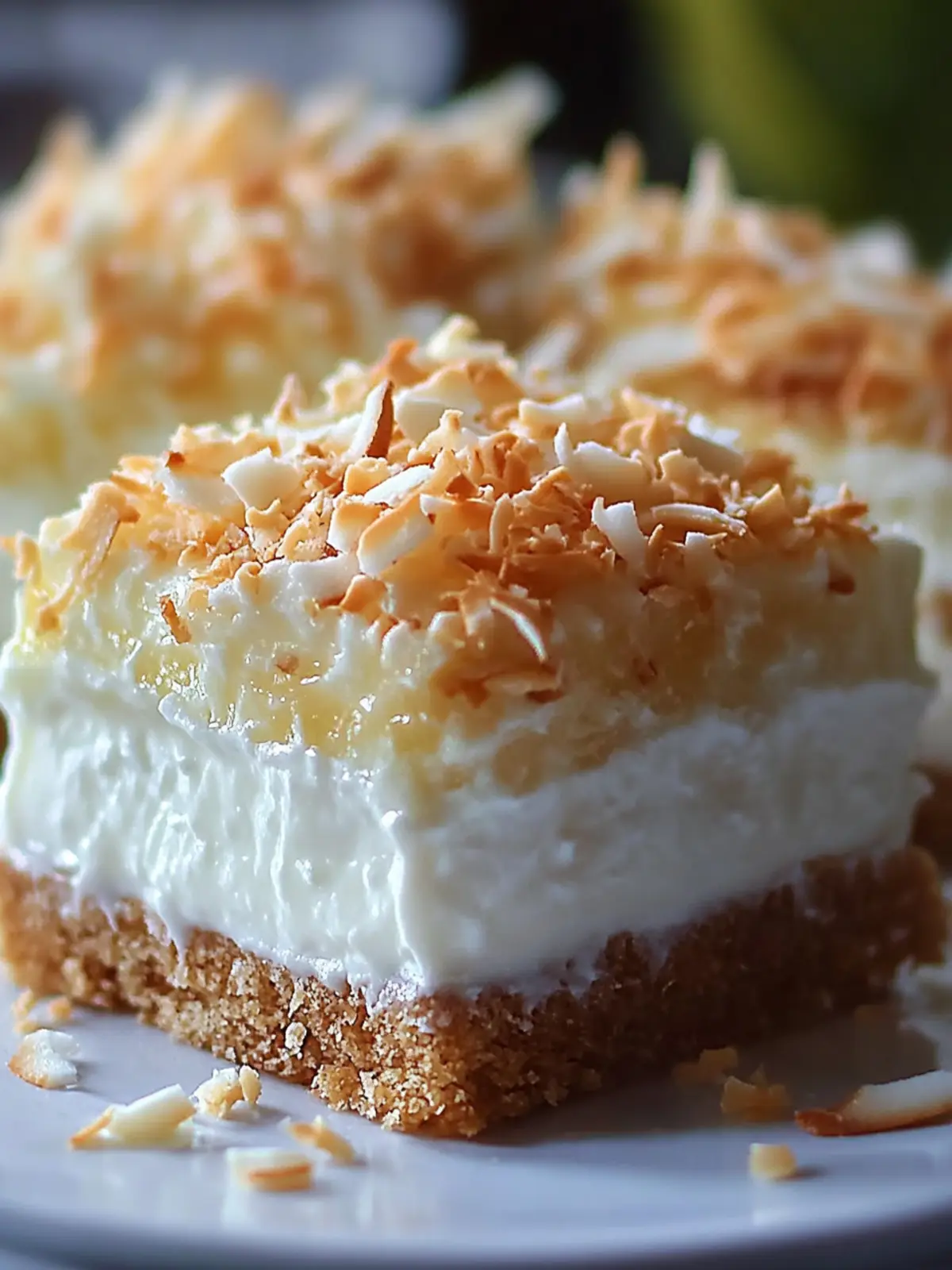 Decadent Coconut Cream Bars