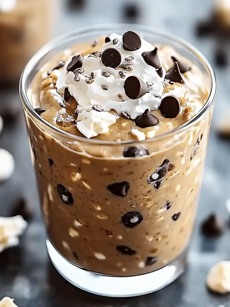 Creamy Cookie Dough Overnight Oats