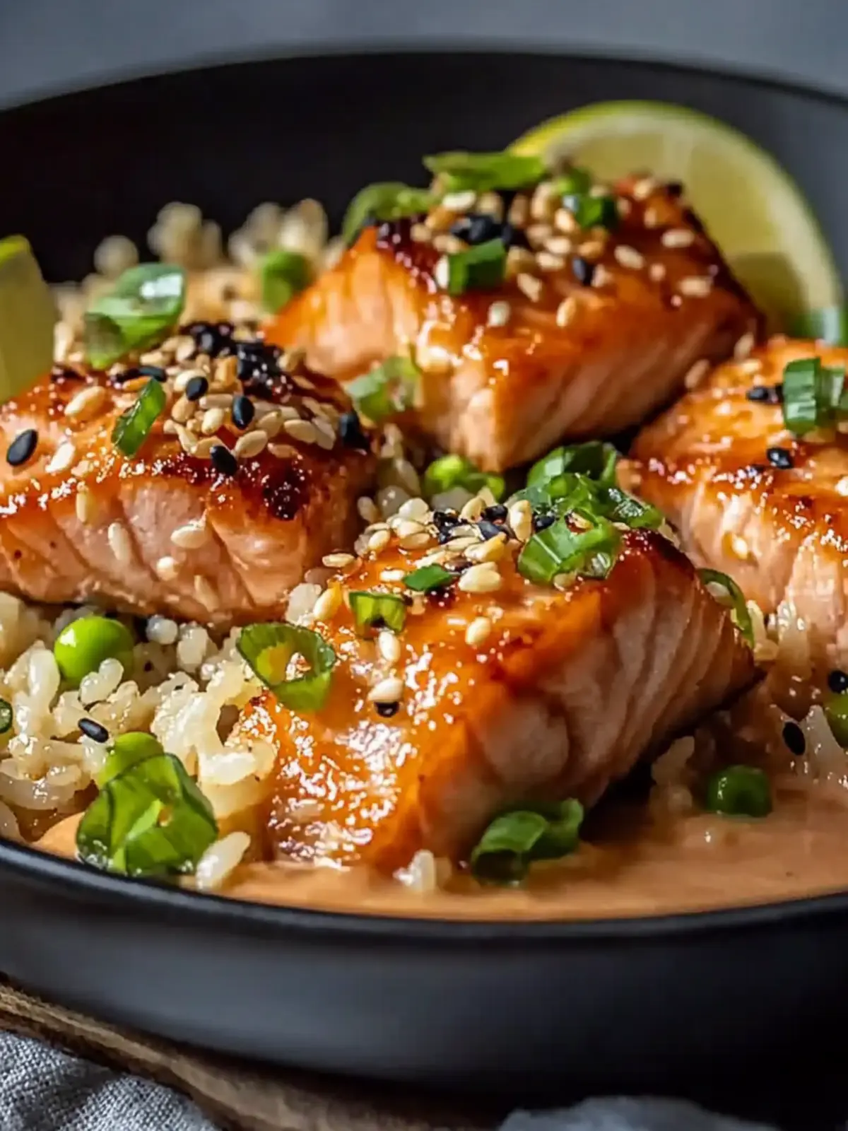 Savory Salmon Crispy Rice: A Flavorful Crunch You’ll Love 2 Salmon Crispy Rice