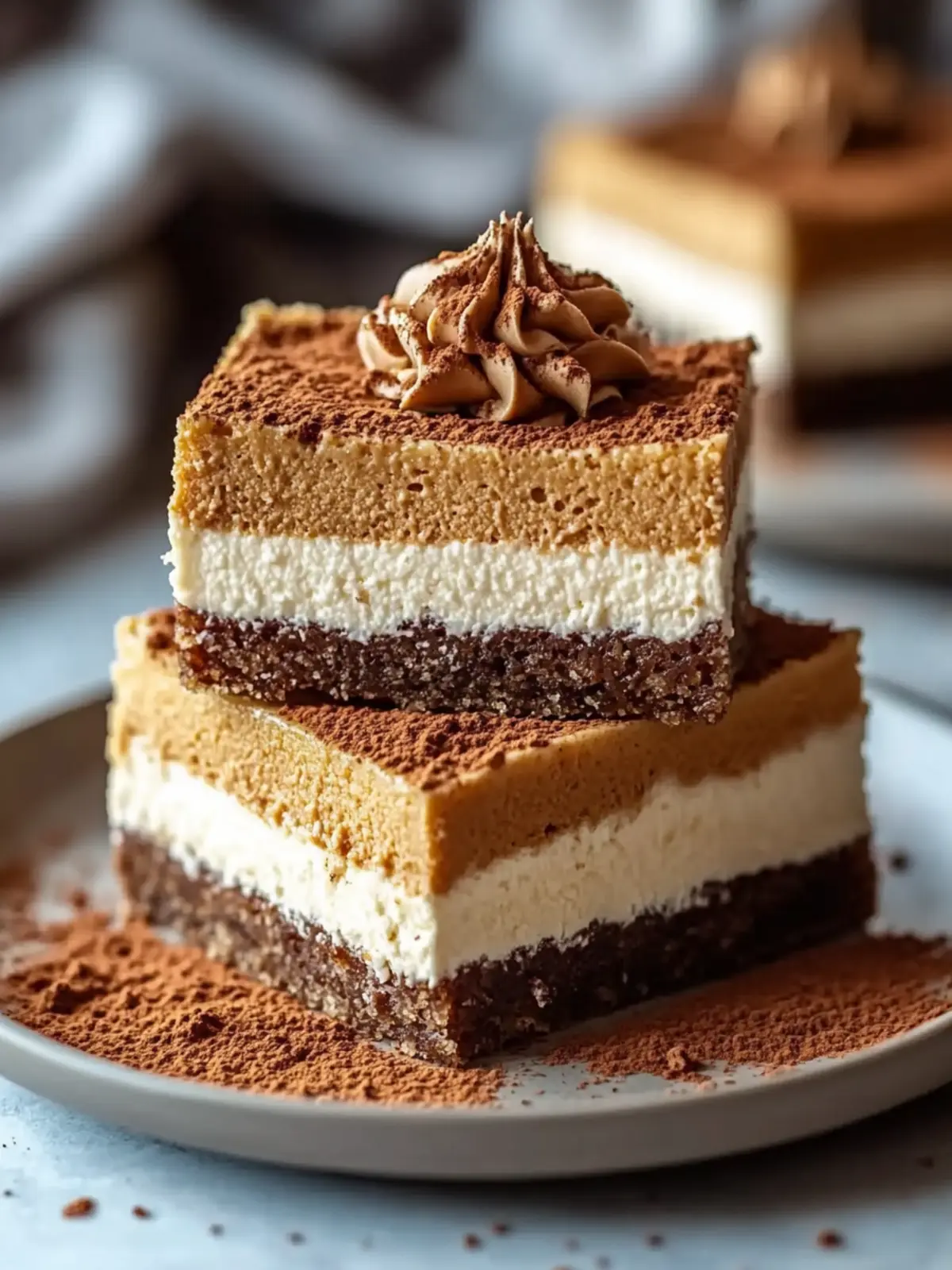 Pumpkin Spice Latte Cheesecake Bars