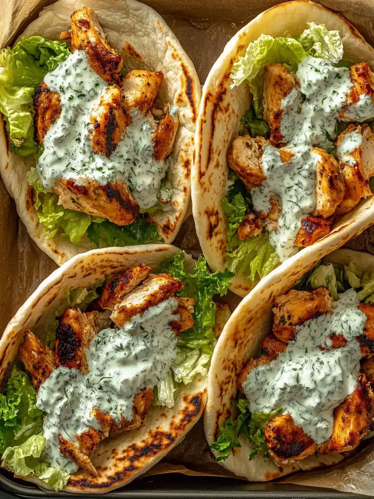 Lively Sheet Pan Chicken Pitas with Herby Ranch Delight 2 Sheet Pan Chicken Pitas with Herby Ranch