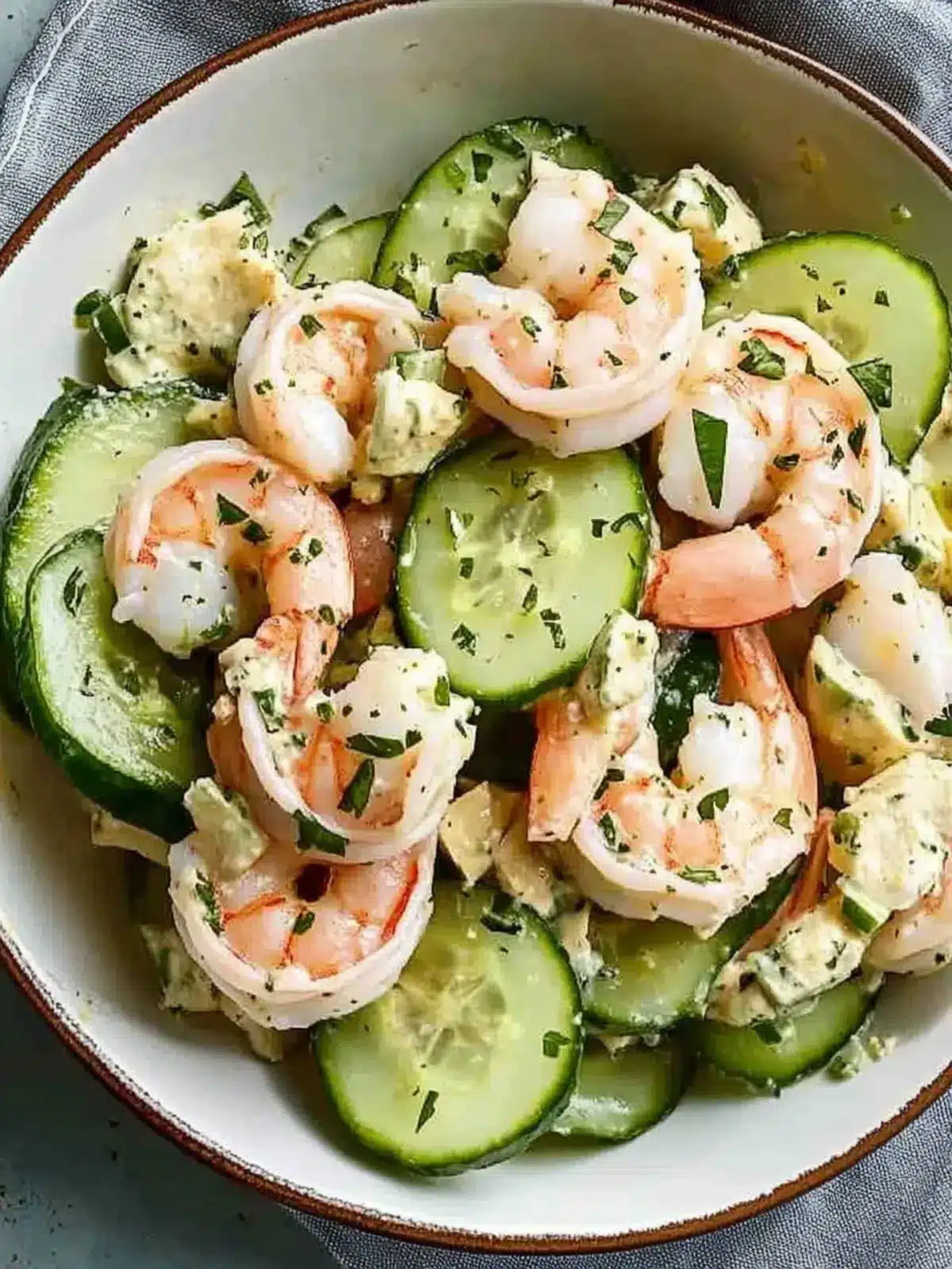 Refreshing Fresh Cucumber Shrimp Salad Recipe for Summer Enjoyment 5 Fresh Cucumber Shrimp Salad Recipe
