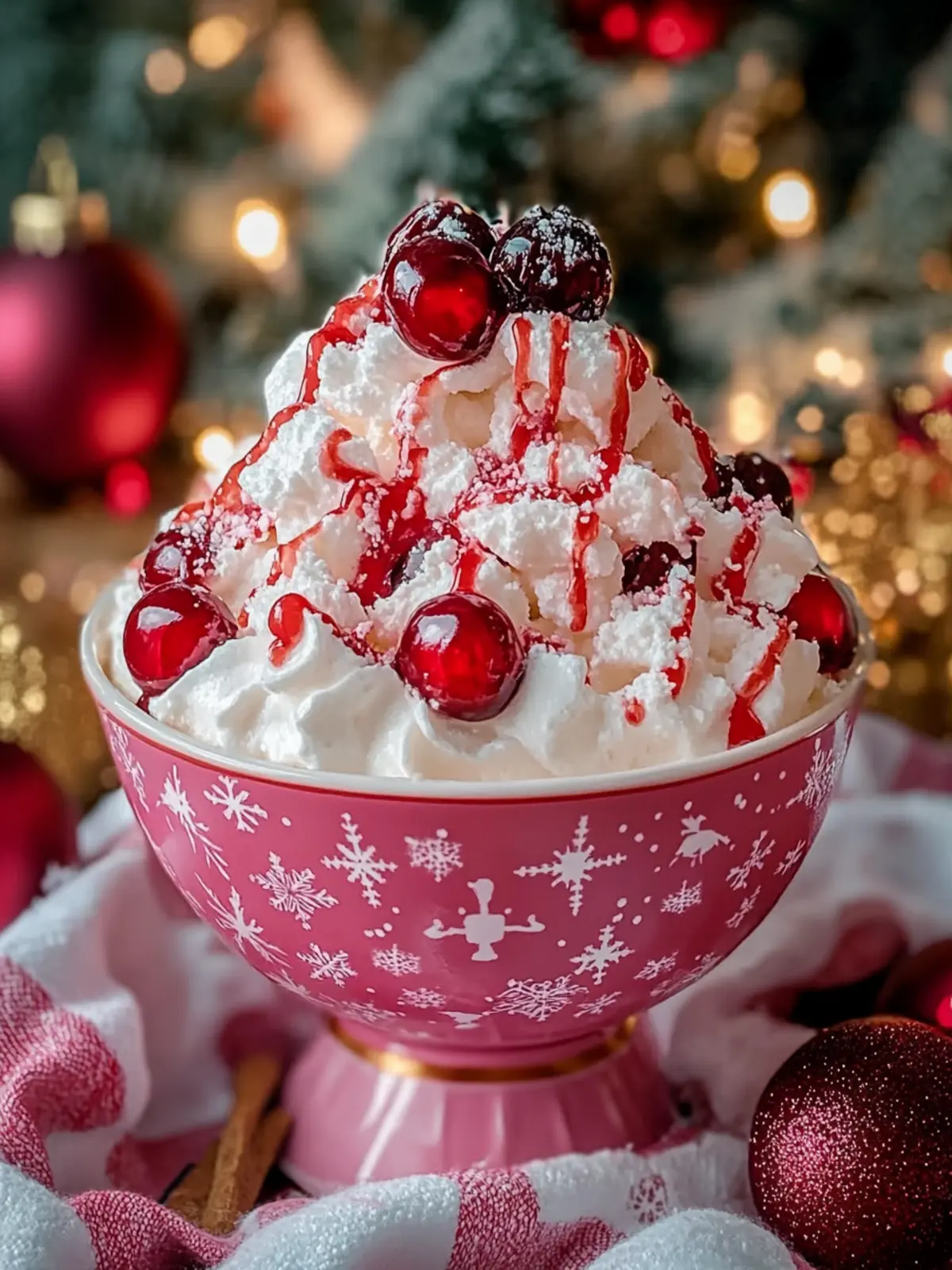 Delicious Christmas Cherry Fluff Recipe for Effortless Cheer 5 Christmas Cherry Fluff Recipe
