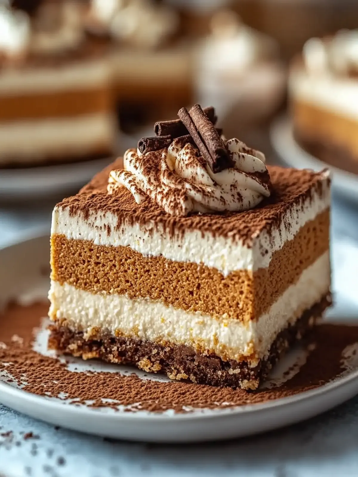 Pumpkin Spice Latte Cheesecake Bars