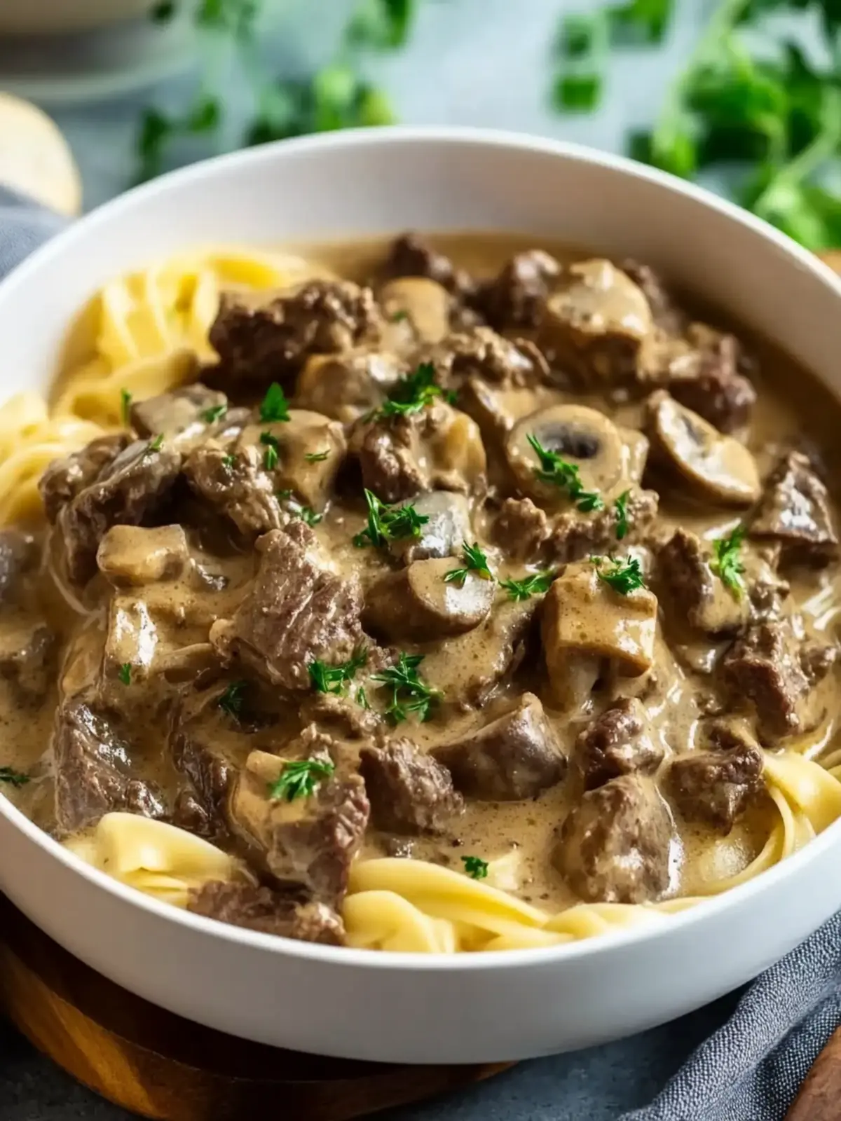 Authentic Classic Beef Stroganoff