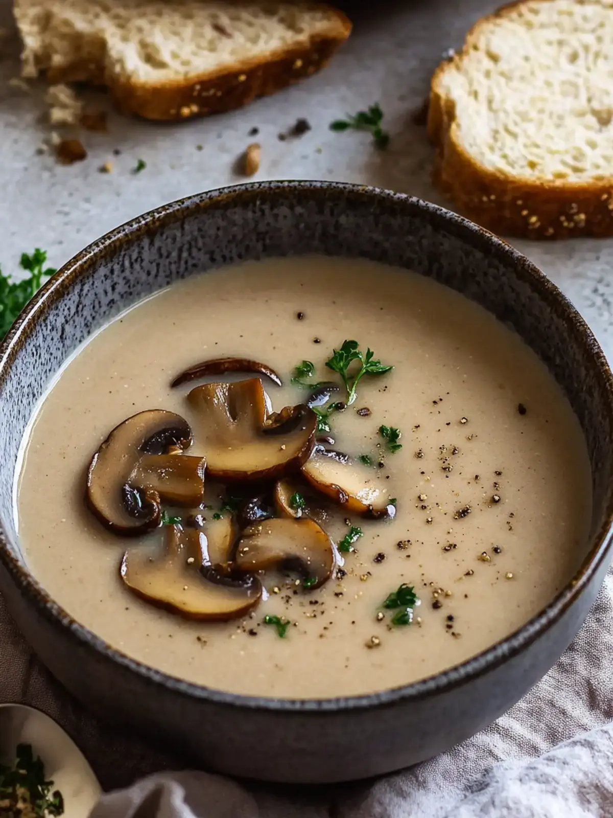 Creamy Mushroom Bisque Recipe for Cozy Nights In 3 Mushroom Bisque Recipe