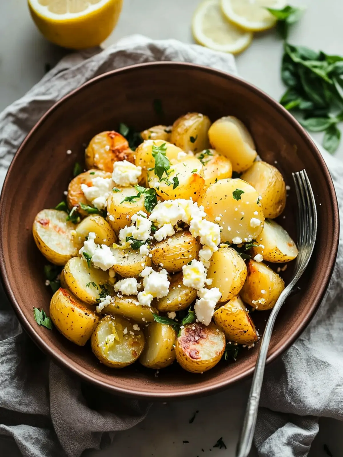 Zesty Lemon Feta Potato Dish for Irresistible Flavor Boost 3 Lemon Feta Potato Dish