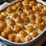 Delicious Chicken Alfredo Tater Tot Casserole Your Family Will Love 8 Chicken Alfredo Tater Tot Casserole