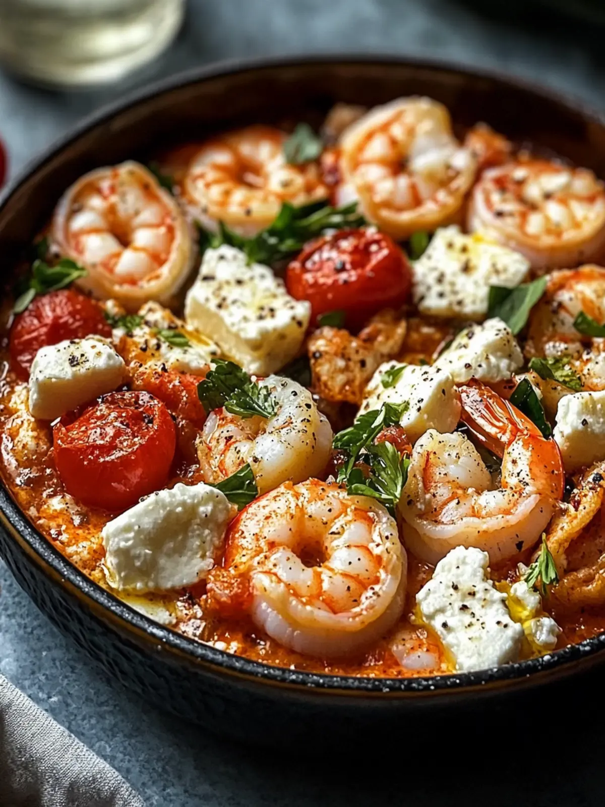 Mediterranean Shrimp & Feta: Quick, Flavor-Packed Delight 3 Mediterranean Shrimp & Feta