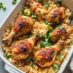 Creamy Paprika Chicken Drumsticks with Rice for Cozy Nights 6 Creamy Paprika Chicken Drumsticks with Steamed Rice