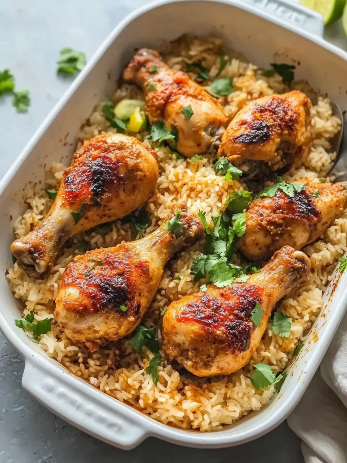 Creamy Paprika Chicken Drumsticks with Rice for Cozy Nights 5 Creamy Paprika Chicken Drumsticks with Steamed Rice