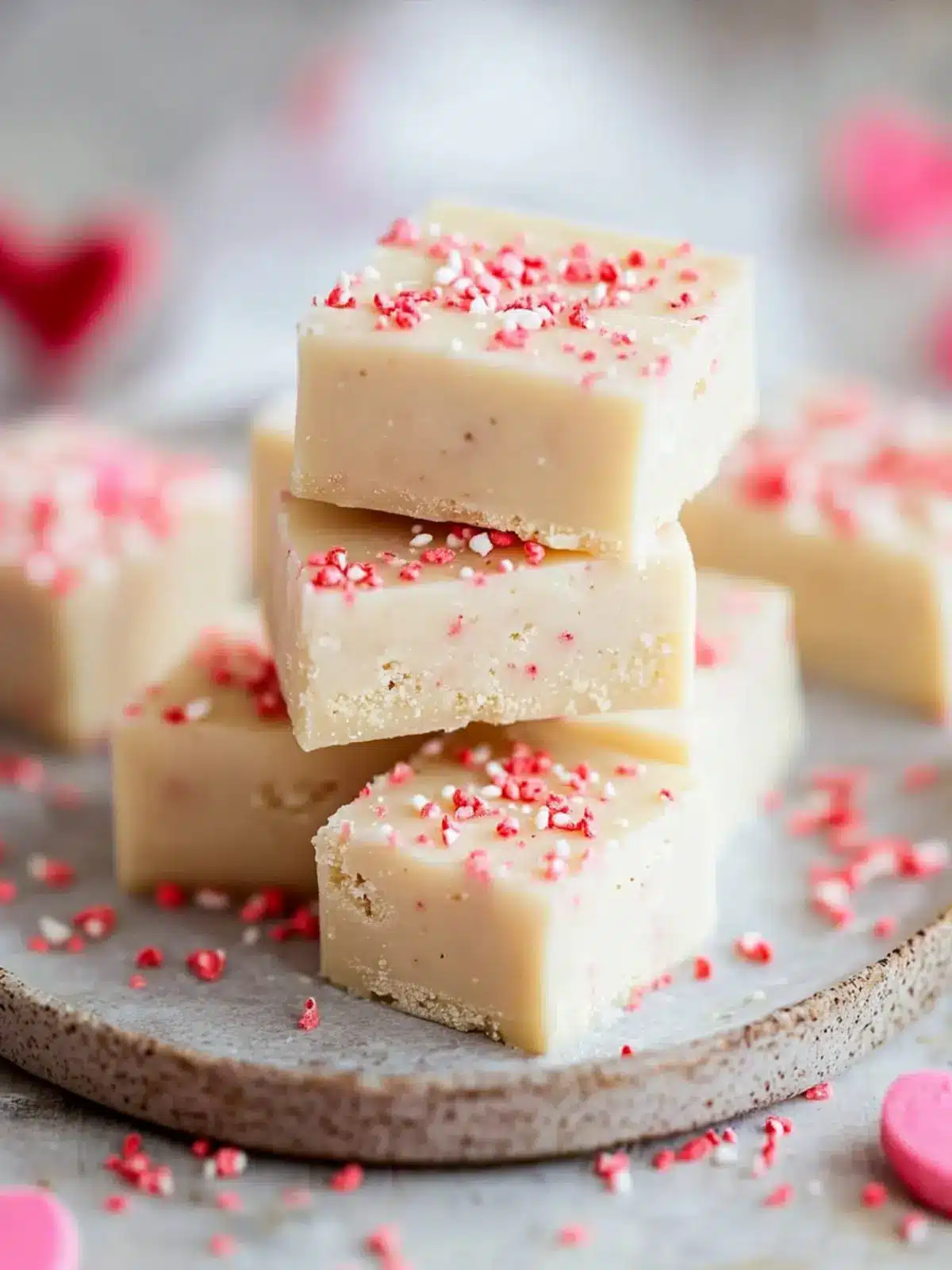 3-Ingredient White Chocolate Fudge: Sweeten Your Valentine's Day 2 3-Ingredient White Chocolate Fudge (Valentine’s Day Recipe)