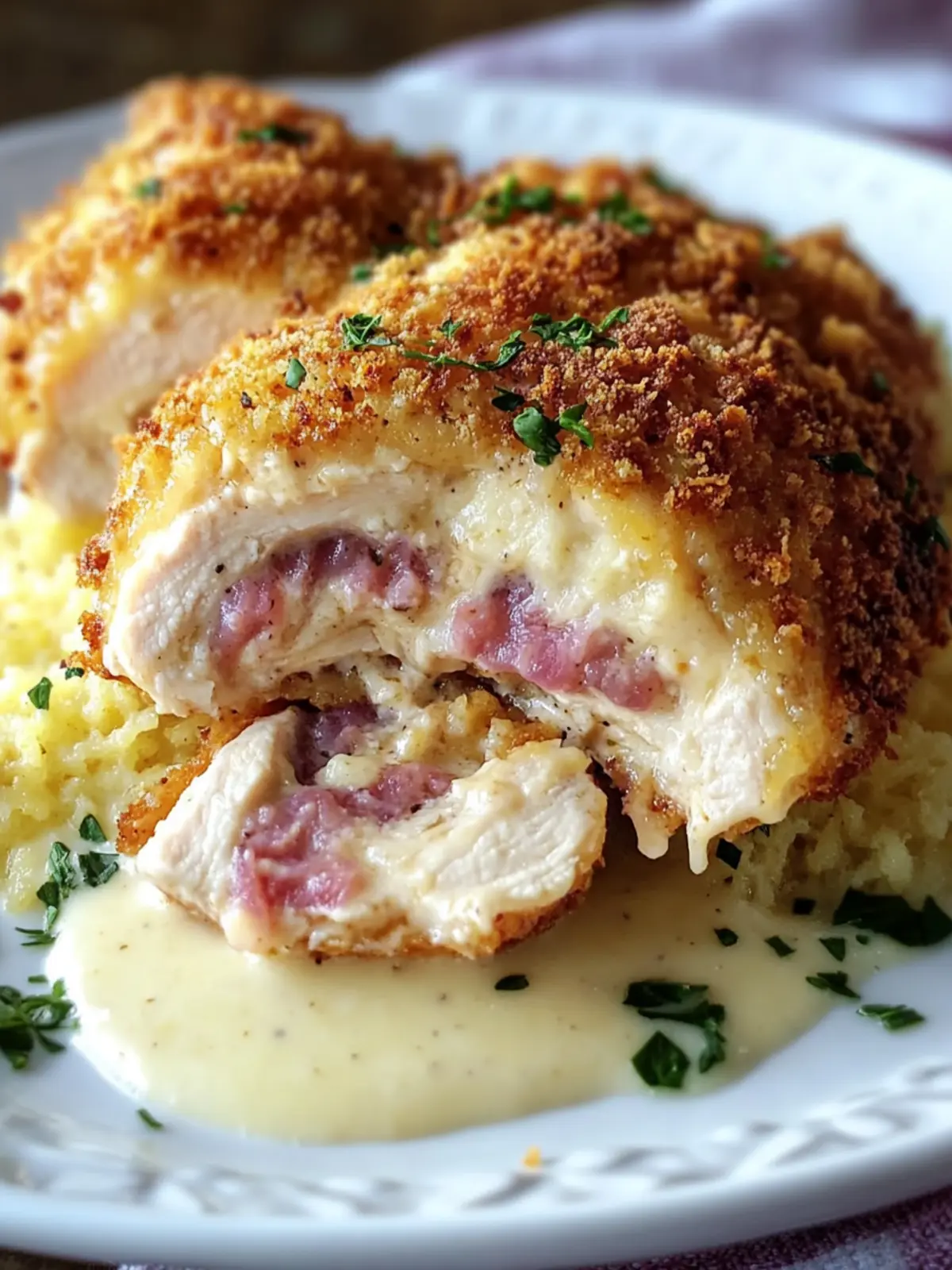 Creamy Chicken Cordon Bleu for an Unforgettable Dinner Night 2 Creamy Chicken Cordon Bleu