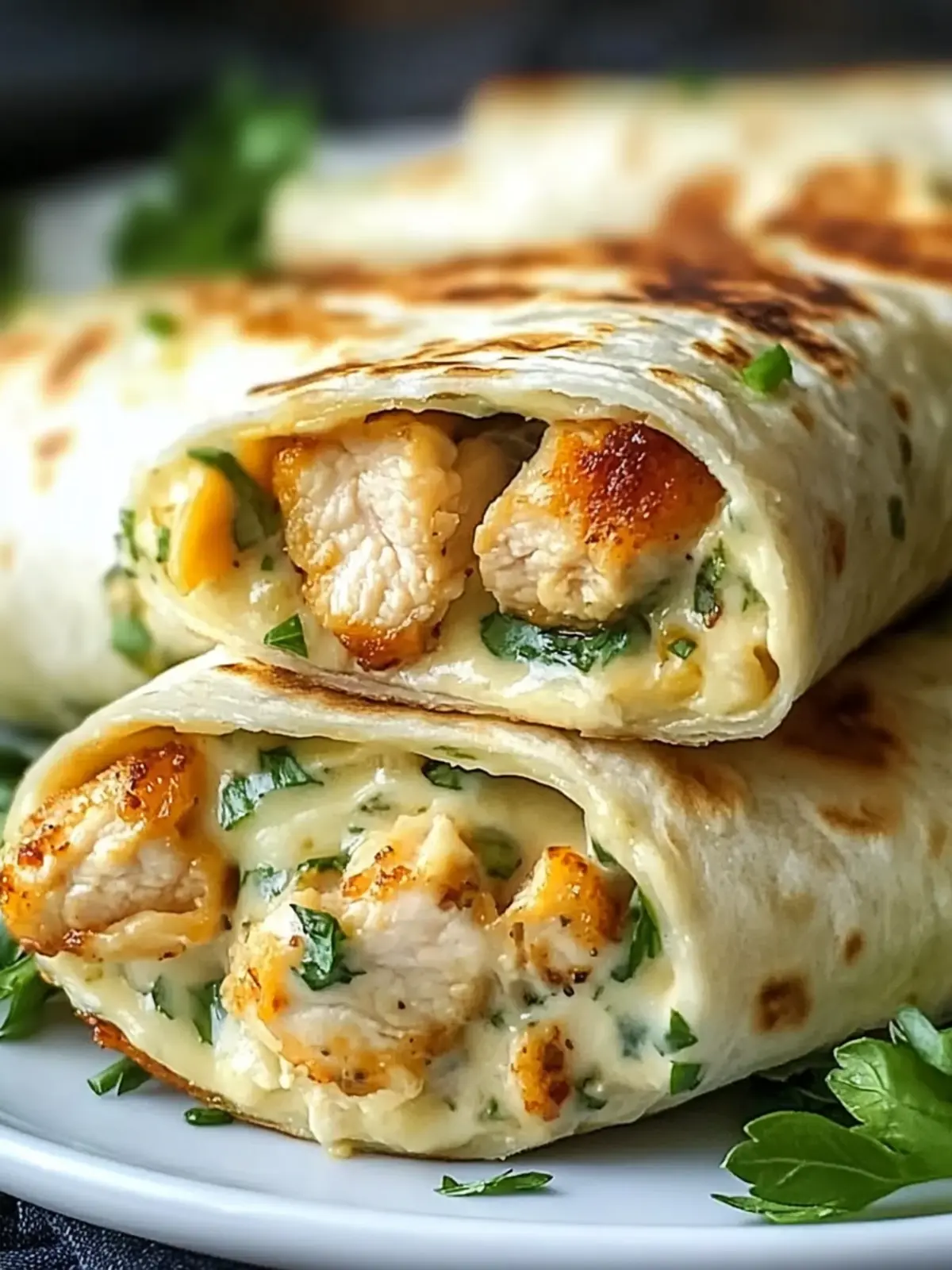 Low Carb Cheesy Garlic Chicken Wraps for Quick Family Dinners 5 Low Carb Cheesy Garlic Chicken Wraps