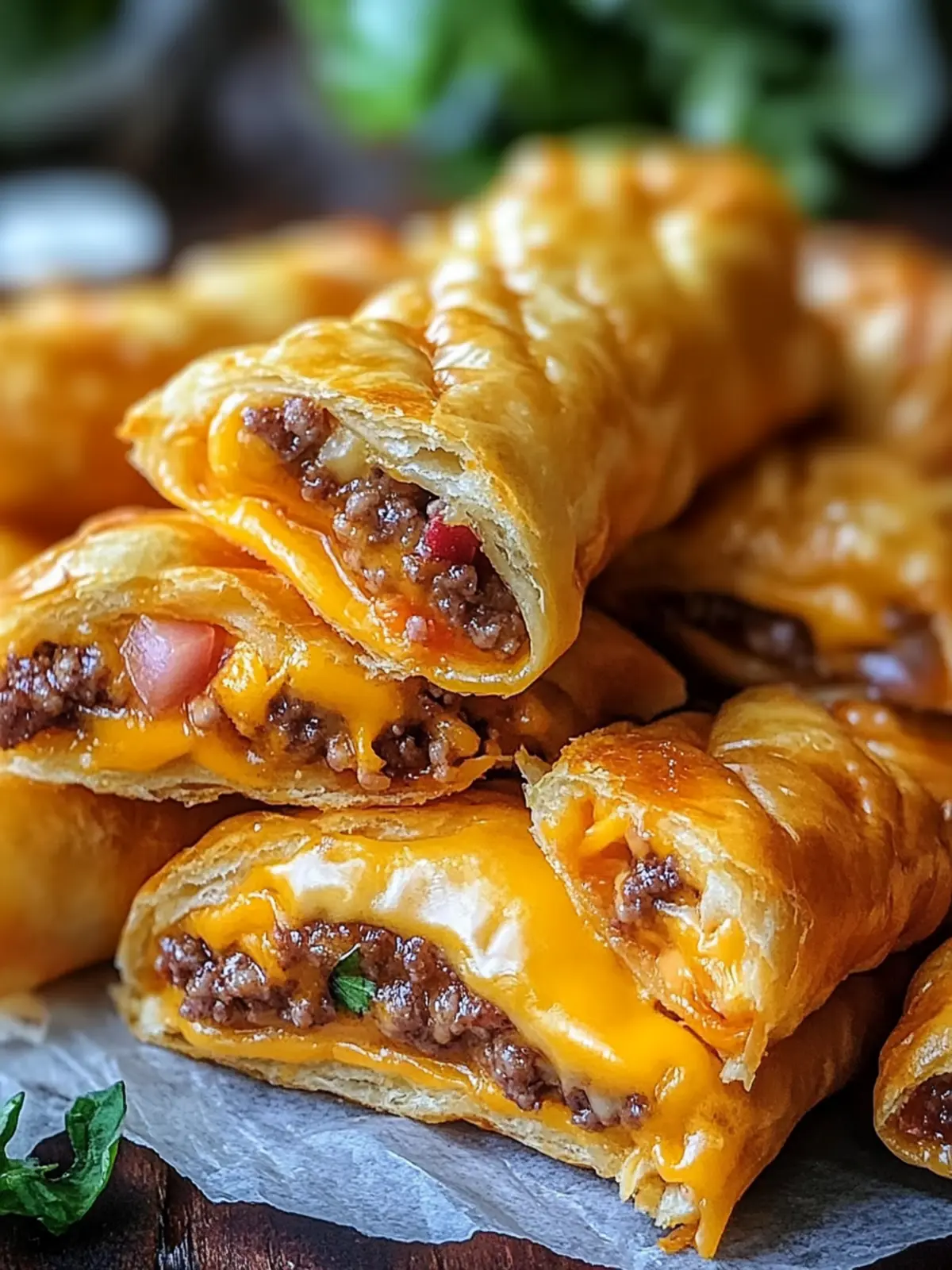 Cheeseburger Twists: Quick, Crispy Delight Everyone Will Love 3 Cheeseburger Twists