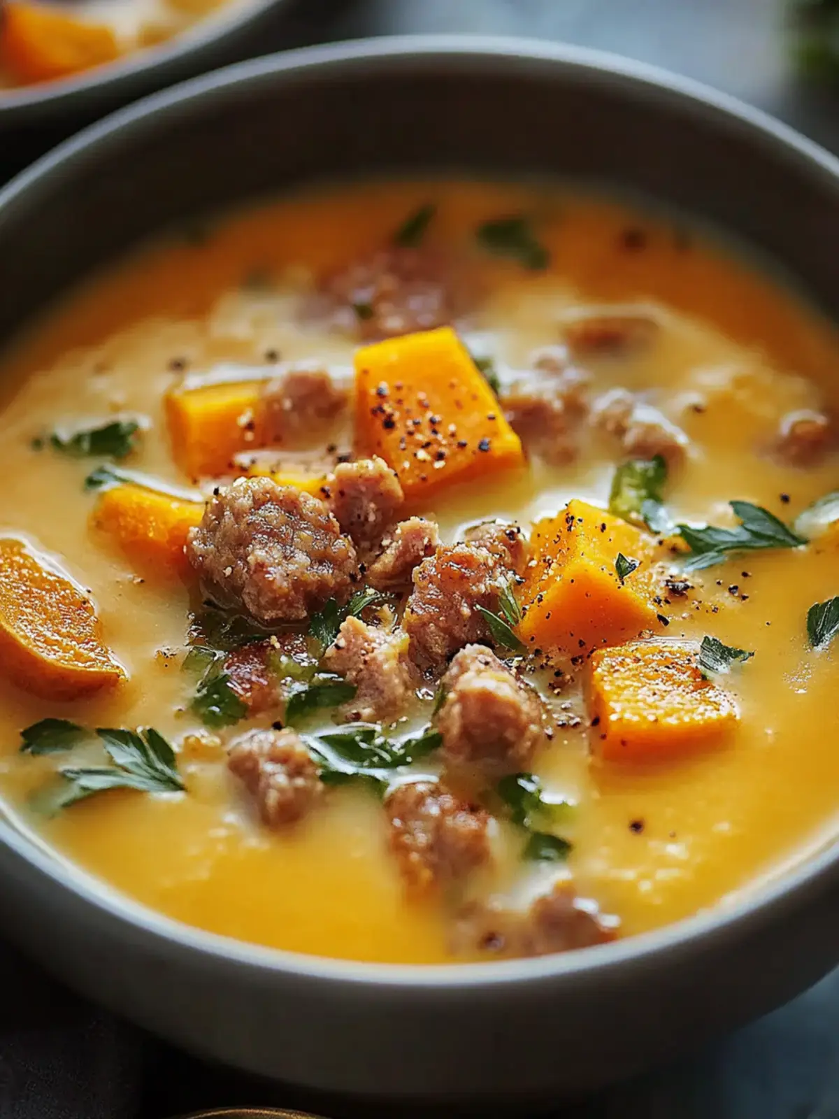 Creamy Sweet Potato and Sausage Soup for Cozy Nights 2 Creamy Sweet Potato and Sausage Soup