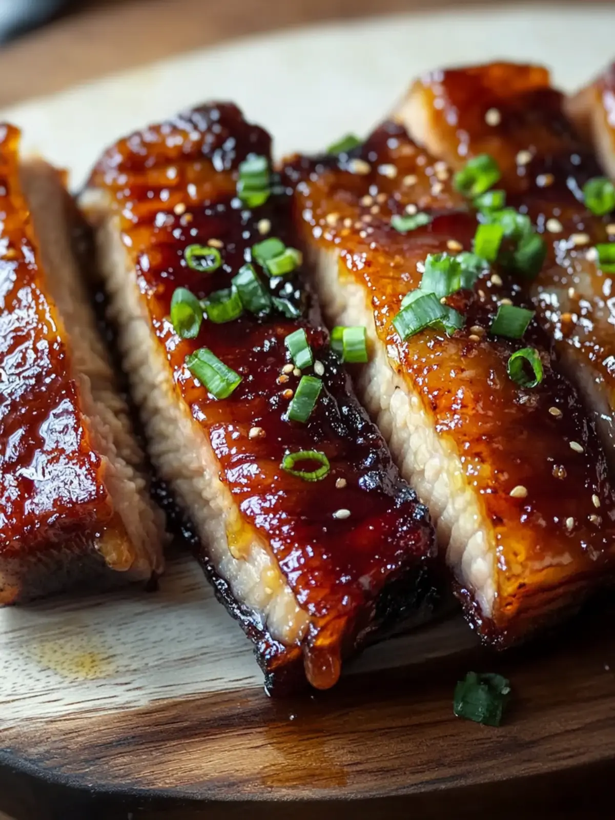 Savory Honey Glazed Pork Belly