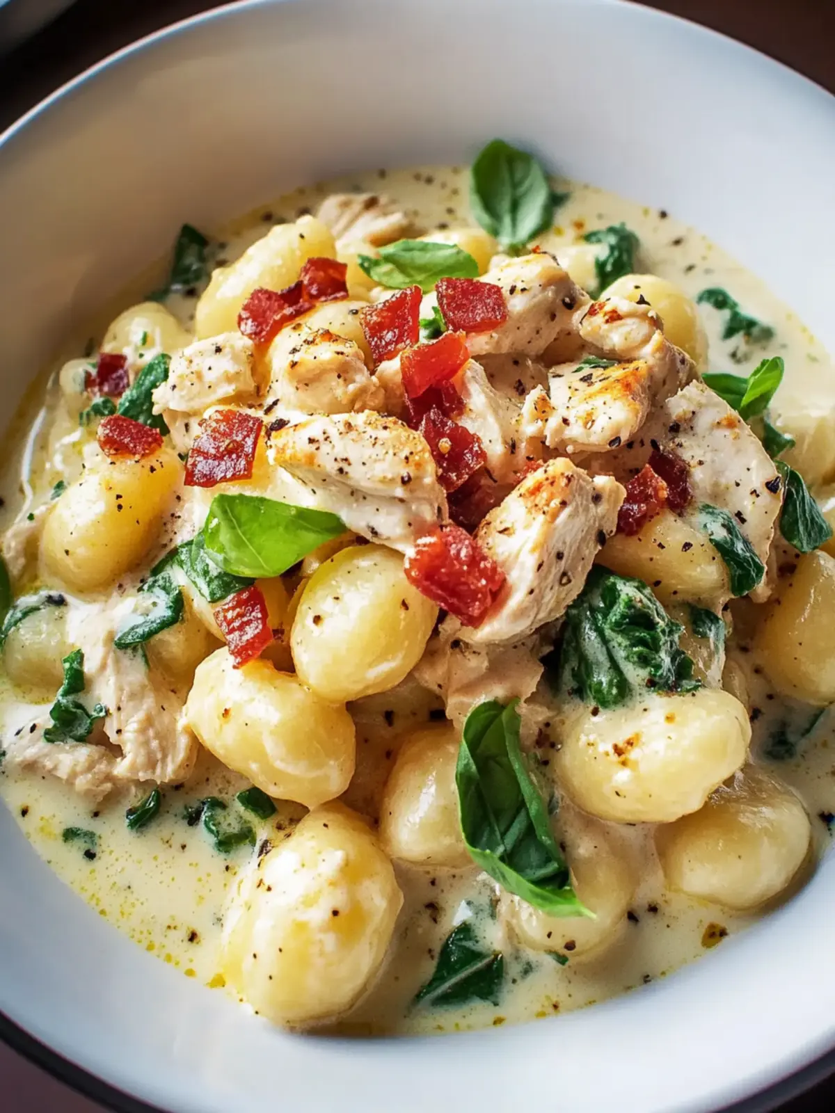 Creamy Crack Chicken Gnocchi
