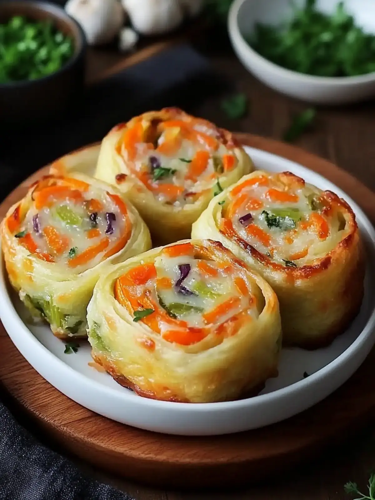 Cheesy Baked Vegetable Rolls for a Crispy, Guilt-Free Treat 4 Cheesy Baked Vegetable Rolls