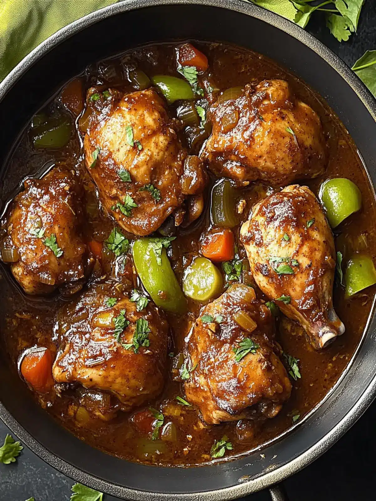 Savory Jamaican Brown Stew Chicken for Heartwarming Meals 4 Jamaican Brown Stew Chicken