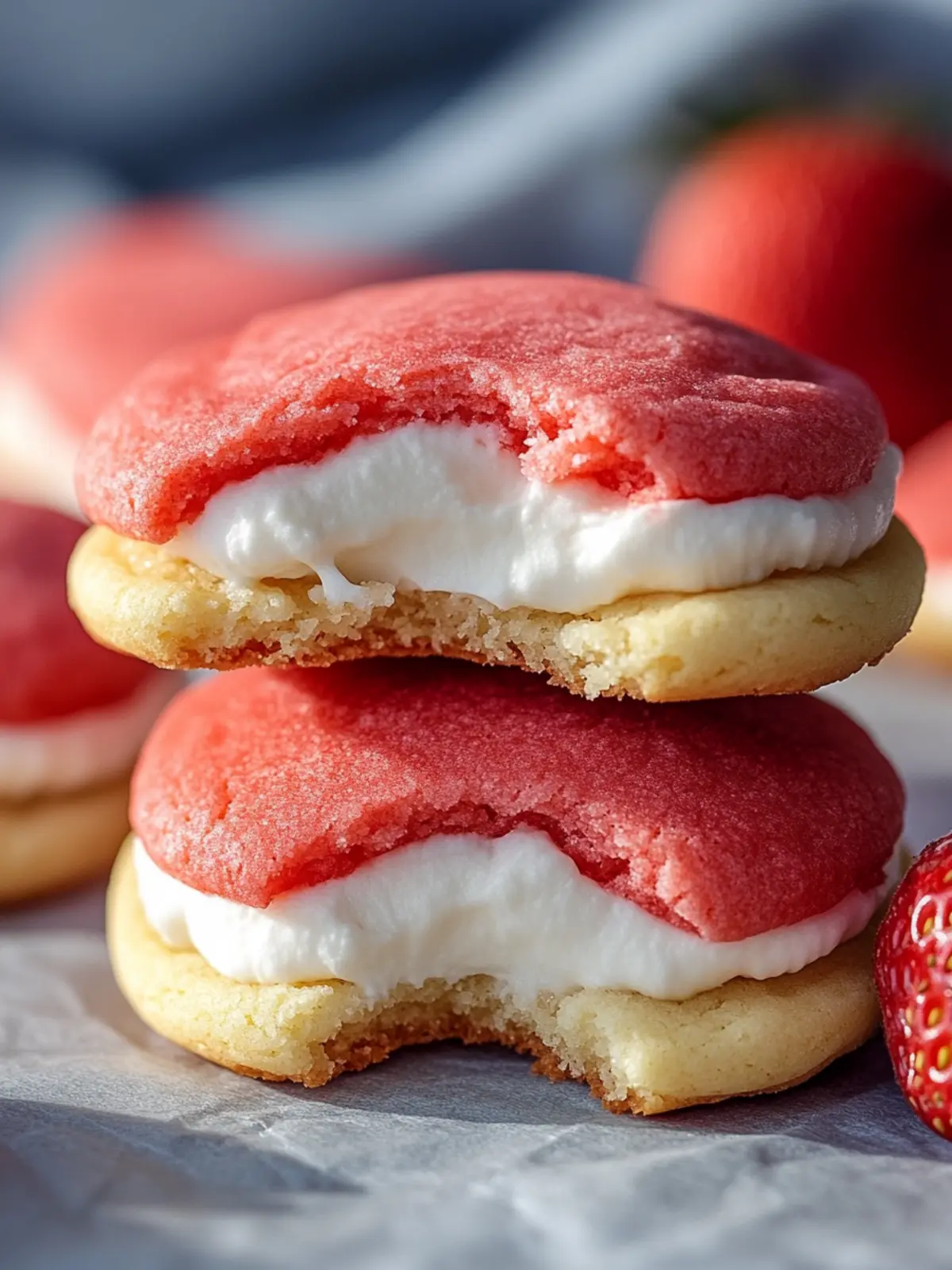 Strawberry Cheesecake Cookies: A Magical Dessert Delight 5 Strawberry Cheesecake Cookies