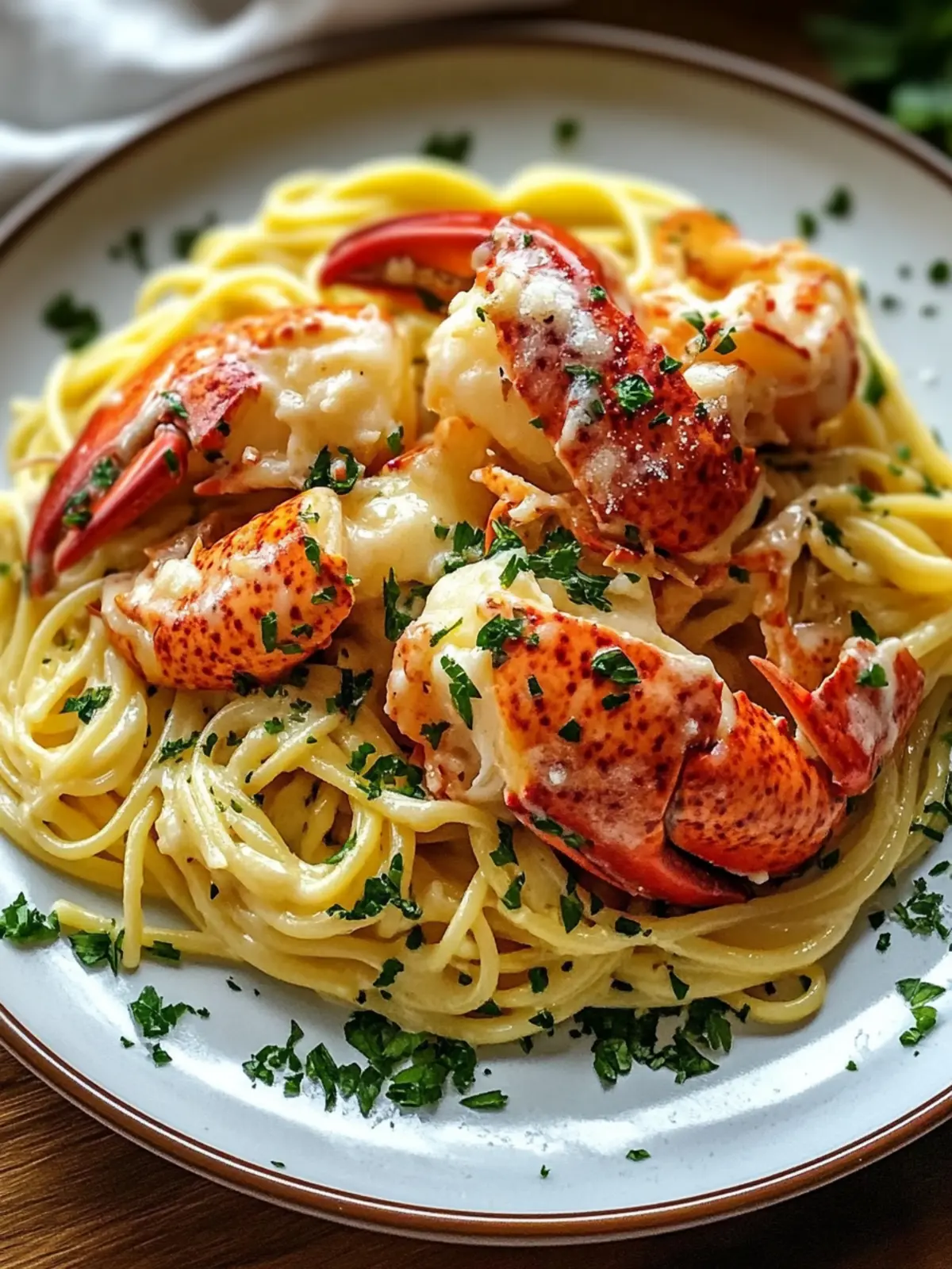 Indulge in Buttered Lobster Pasta: A Creamy Culinary Escape 4 Buttered Lobster Pasta