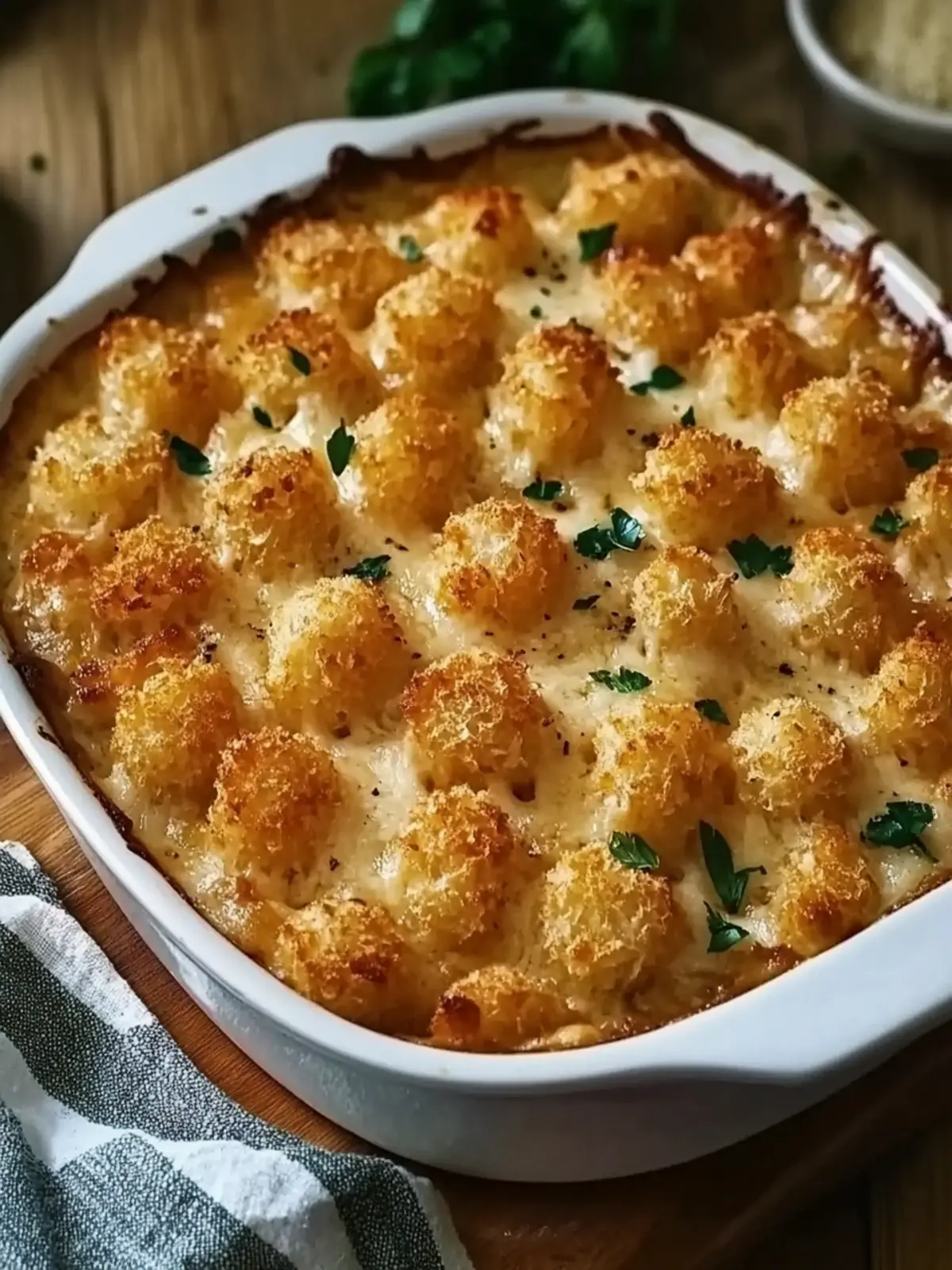 Delicious Chicken Alfredo Tater Tot Casserole Your Family Will Love 3 Chicken Alfredo Tater Tot Casserole