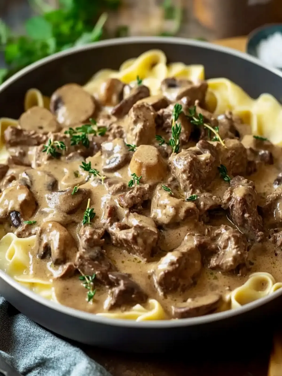 Hearty Authentic Classic Beef Stroganoff in 30 Minutes 2 Authentic Classic Beef Stroganoff